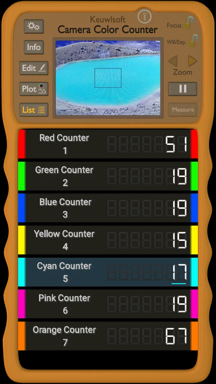 Camera Color Counter | Indus Appstore | Screenshot