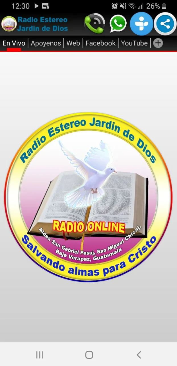 Radio Estereo Jardín de Dios | Indus Appstore | Screenshot