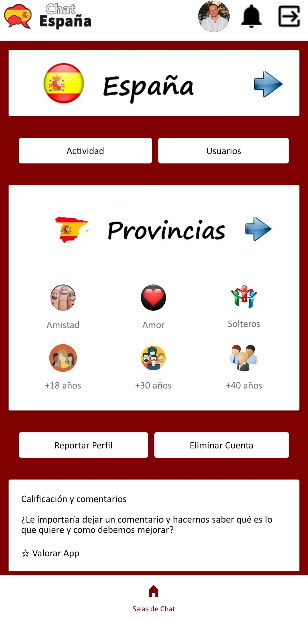 Chat España: Amor y Amistad | Indus Appstore | Screenshot