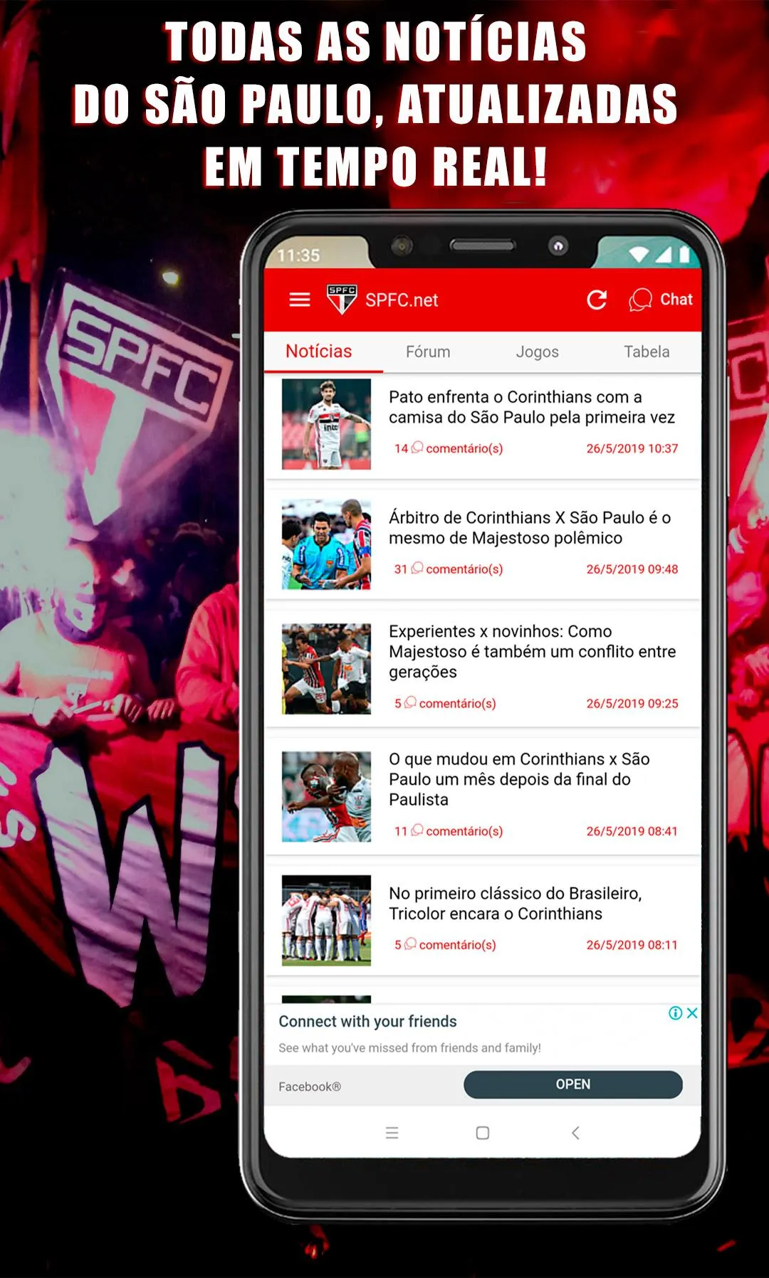 SPFC.net - Notícias do SPFC -  | Indus Appstore | Screenshot