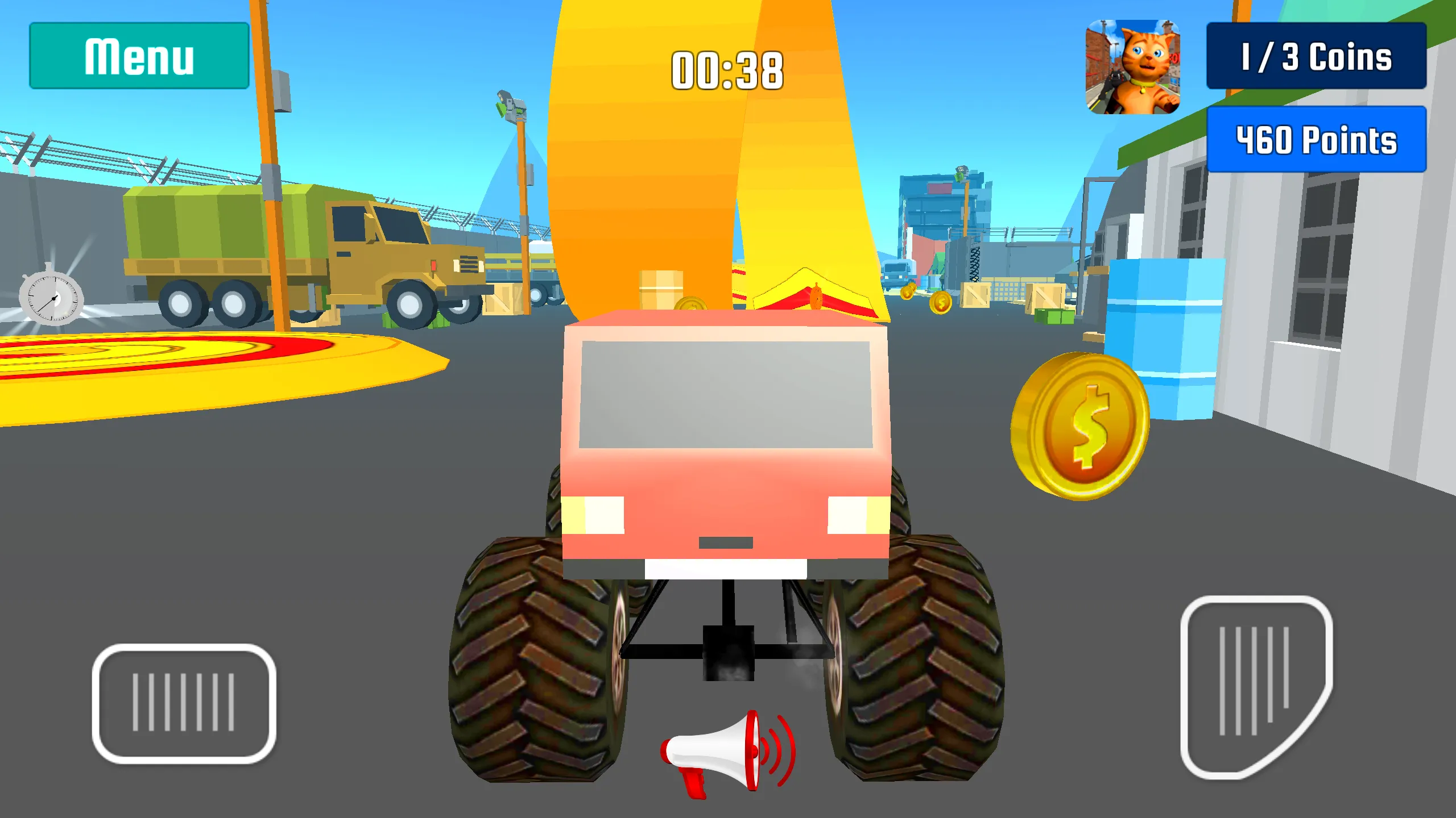 Monster Truck Stunt Speed Race | Indus Appstore | Screenshot