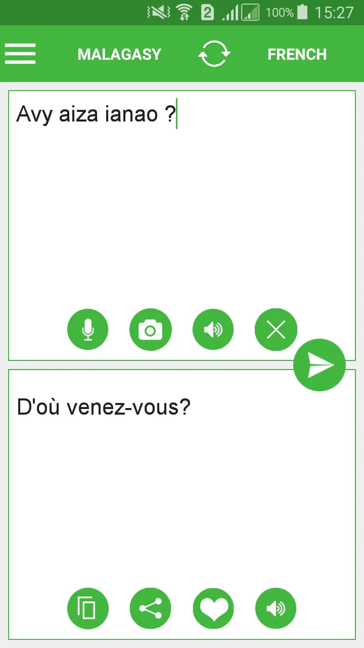 Malagasy French Translator | Indus Appstore | Screenshot