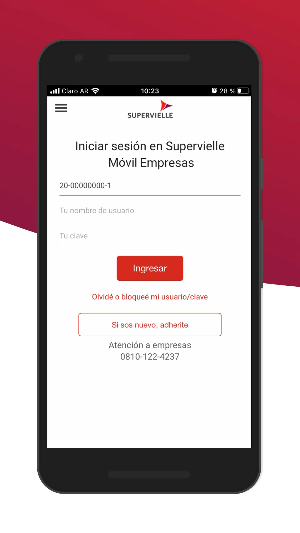 Supervielle Empresas | Indus Appstore | Screenshot