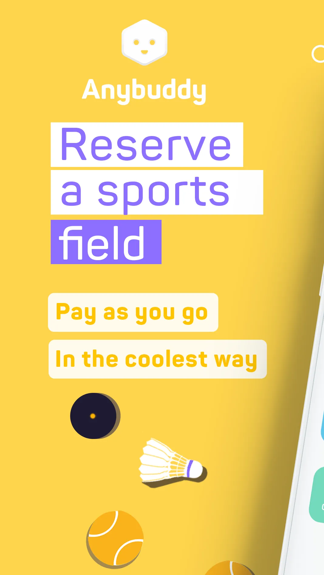 Anybuddy: book a sports field | Indus Appstore | Screenshot