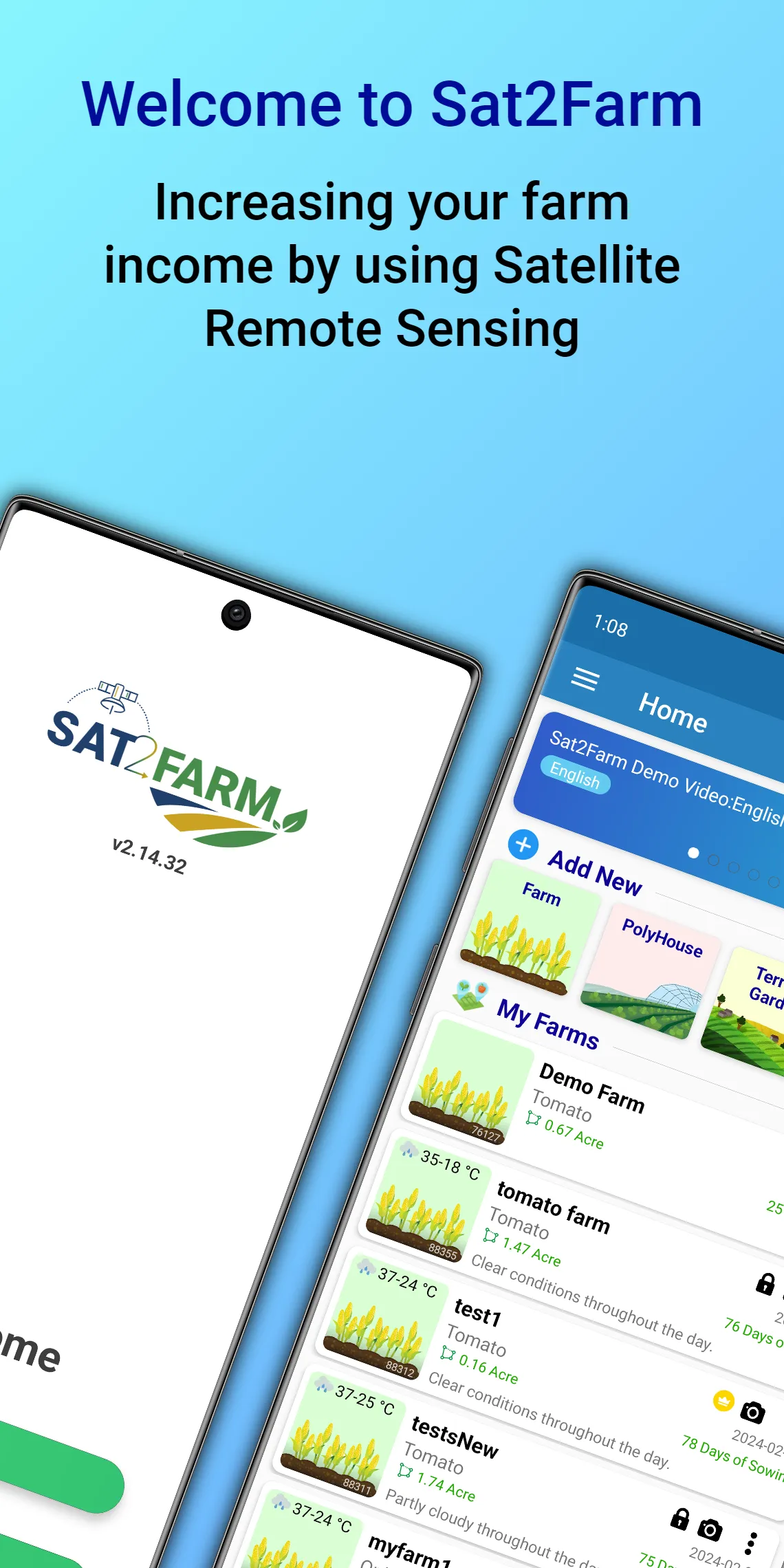 Sat2Farm | Indus Appstore | Screenshot