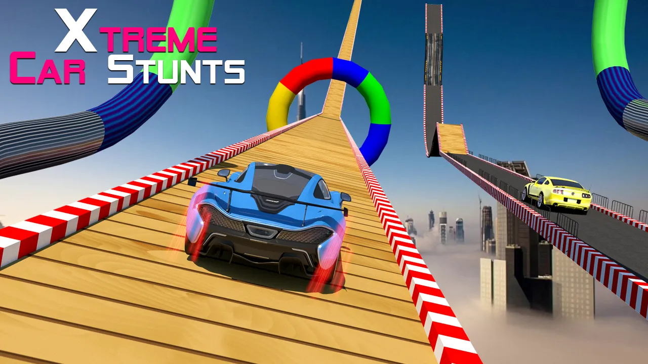 Car Stunt Ramps Challenge | Indus Appstore | Screenshot