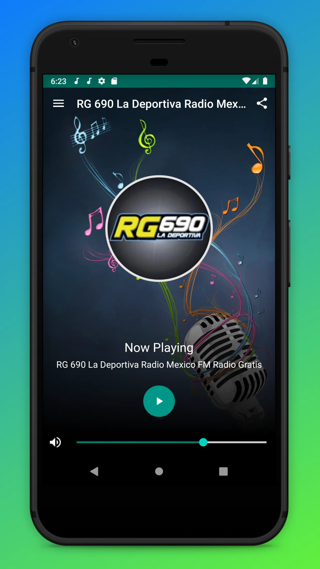 RG La Deportiva 690 AM Radio | Indus Appstore | Screenshot