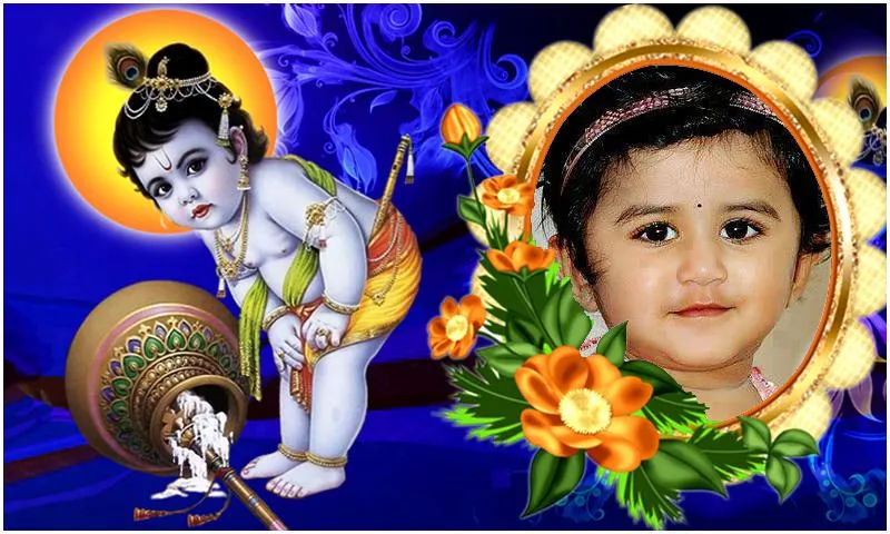 Lord Krishna Photo Frames | Indus Appstore | Screenshot