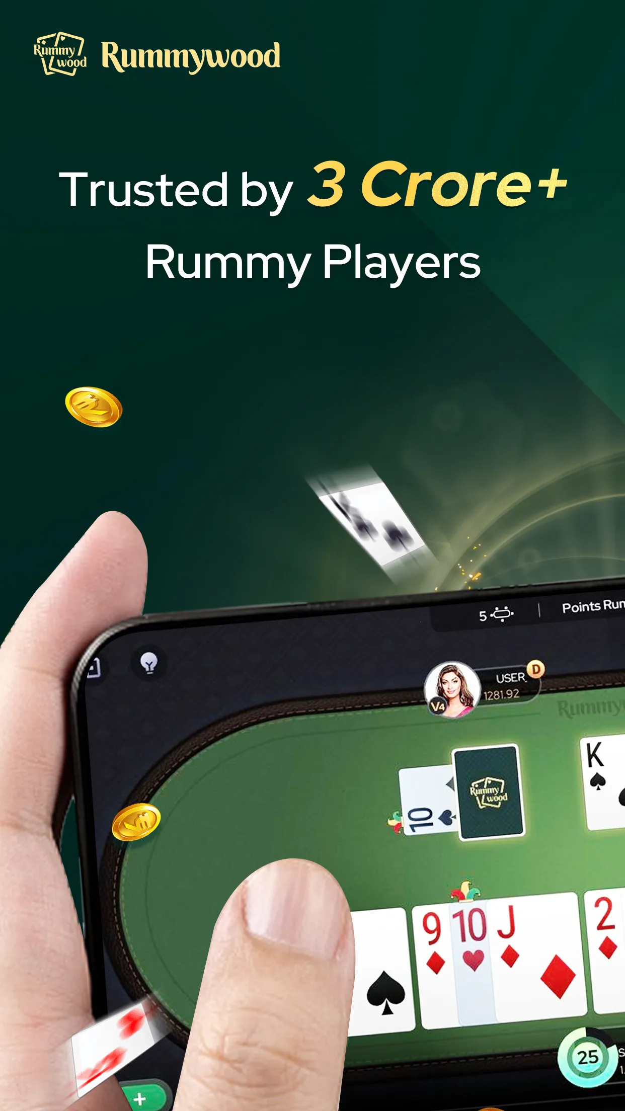 Rummywood: Real Cash Rummy | Indus Appstore | Screenshot