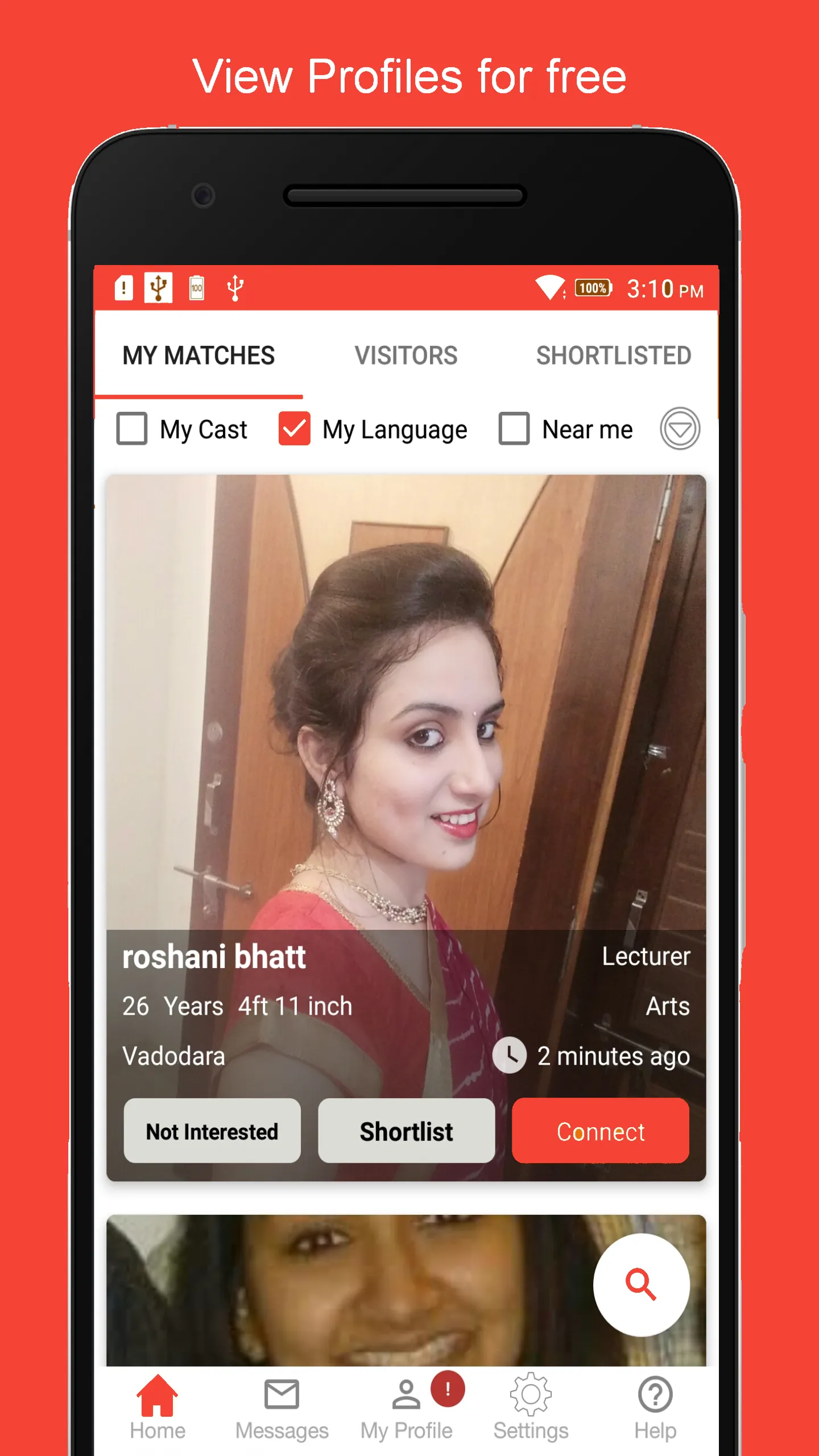 Matrimony24 - marriage bureau | Indus Appstore | Screenshot