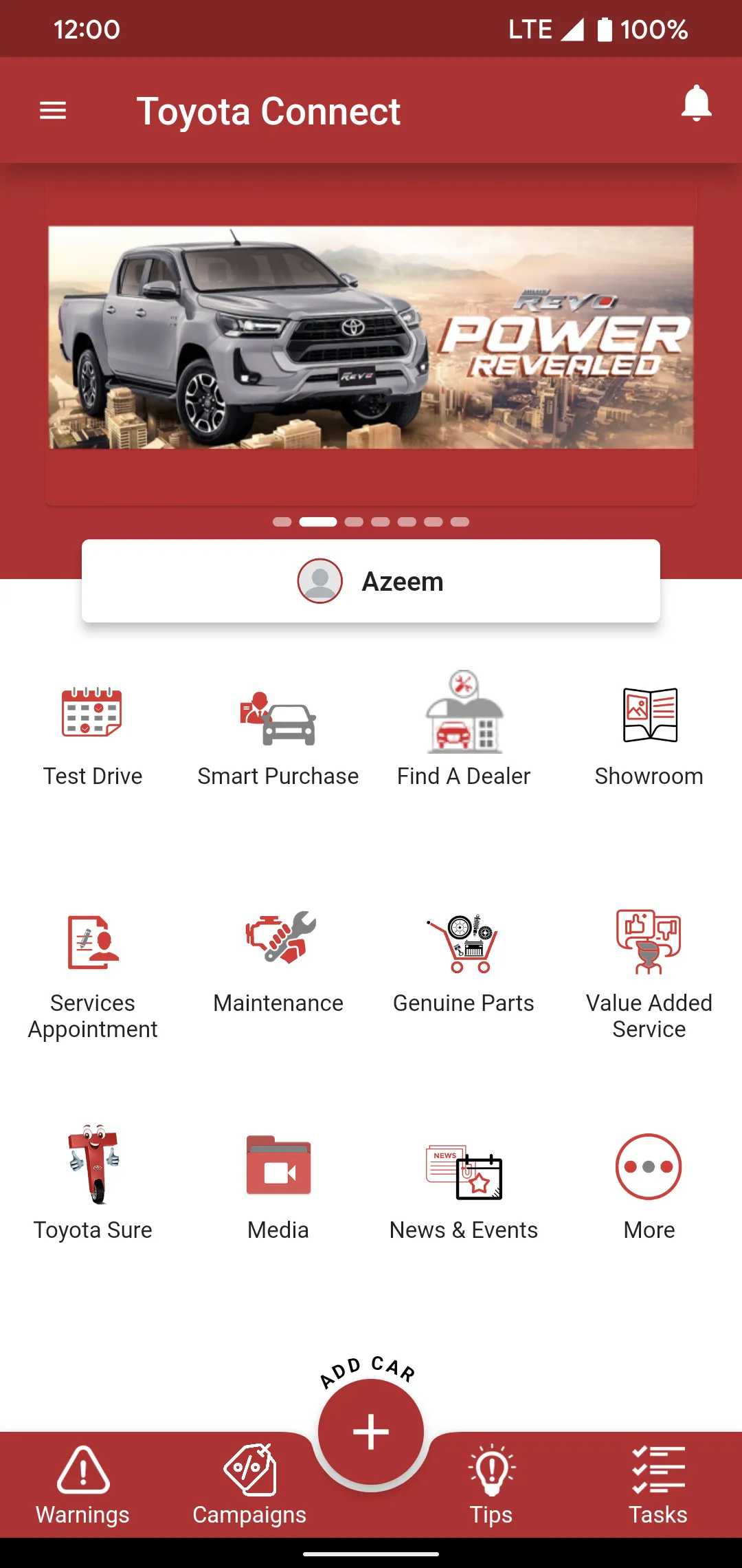 Toyota Connect Pakistan | Indus Appstore | Screenshot