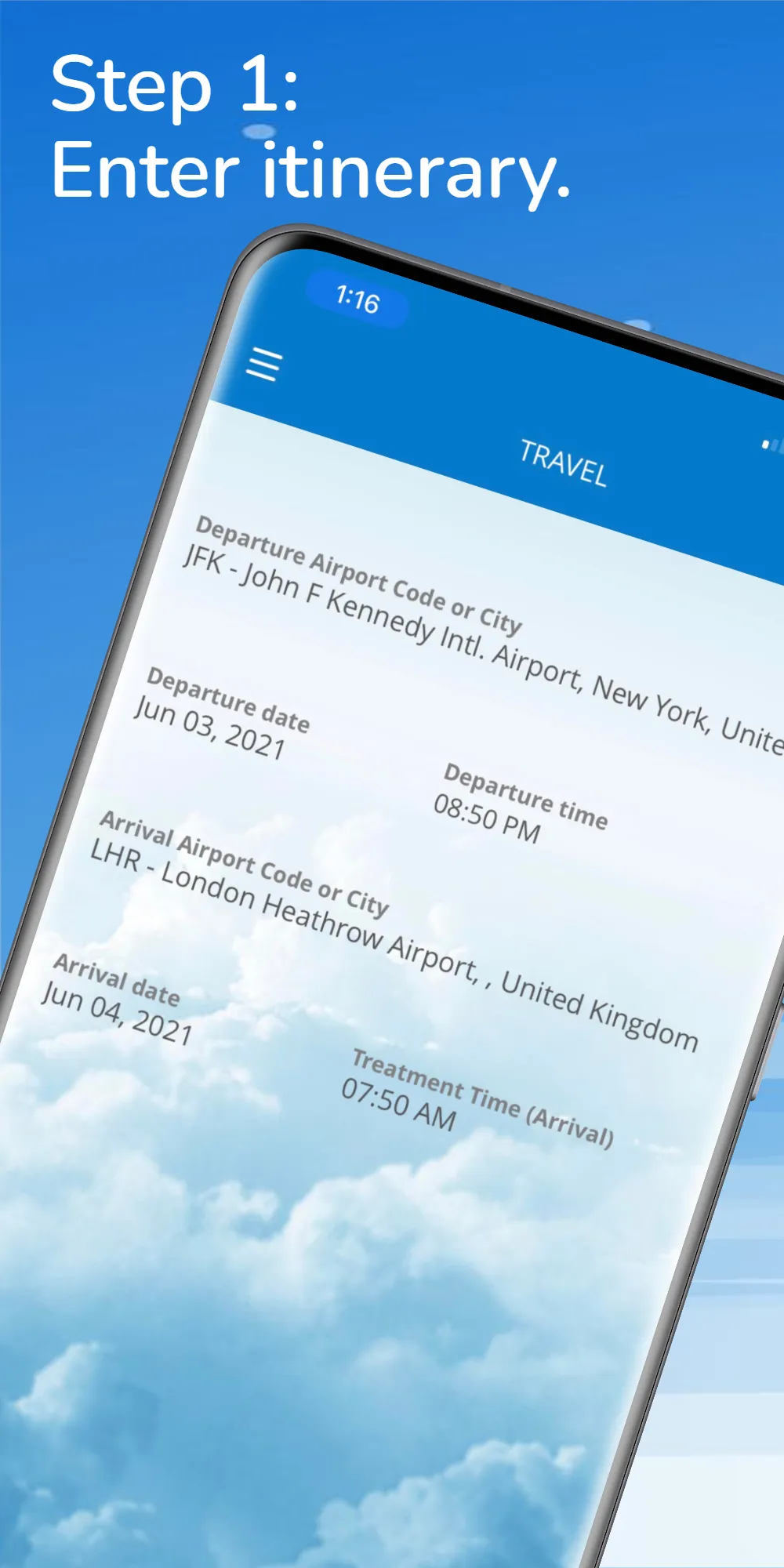 Uplift -Travel Without Jet Lag | Indus Appstore | Screenshot