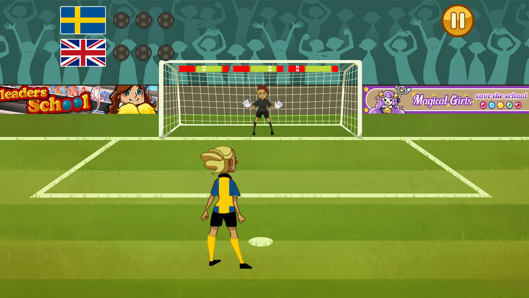 Women Football Penalty | Indus Appstore | Screenshot