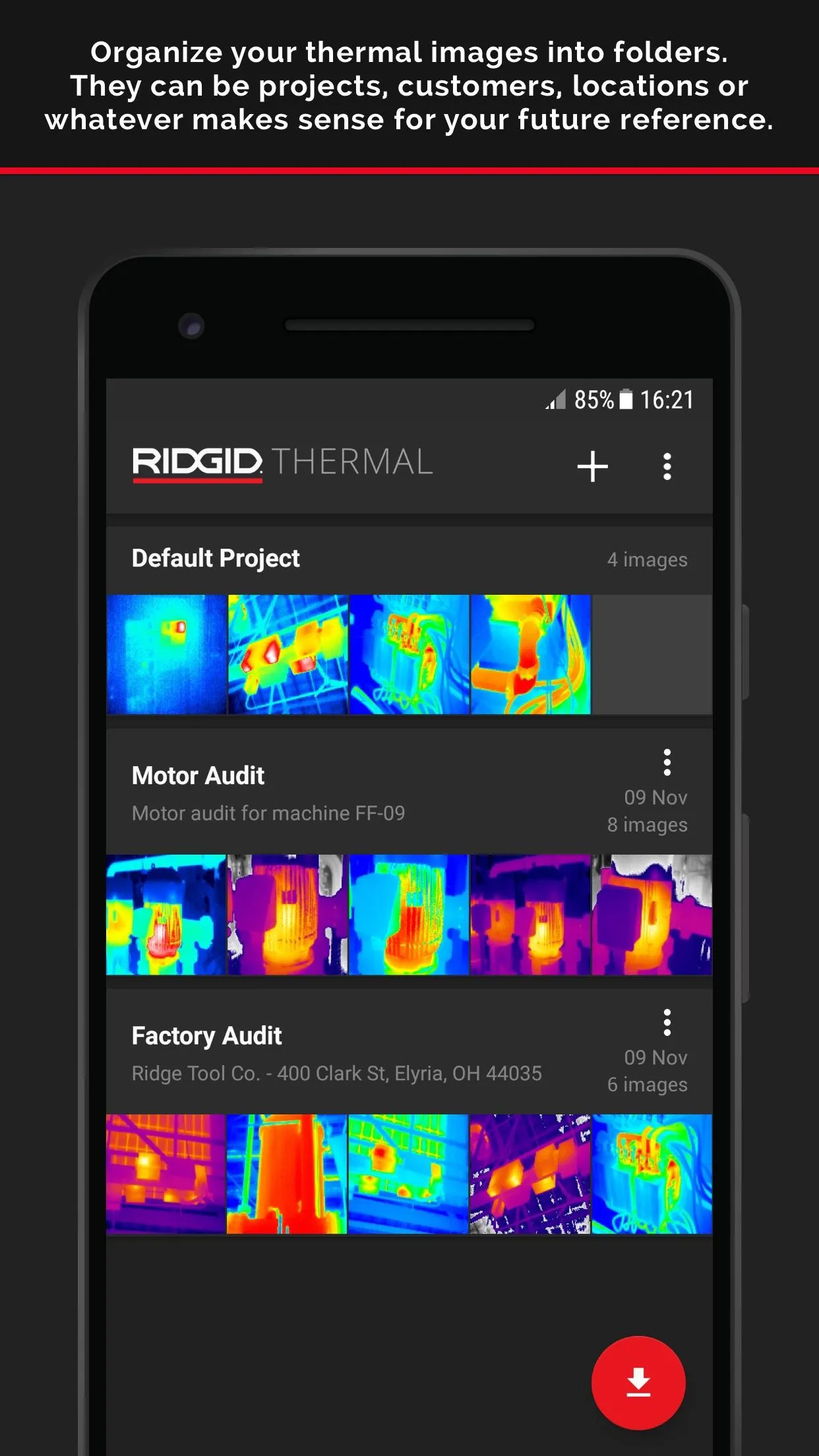 RIDGID Thermal | Indus Appstore | Screenshot