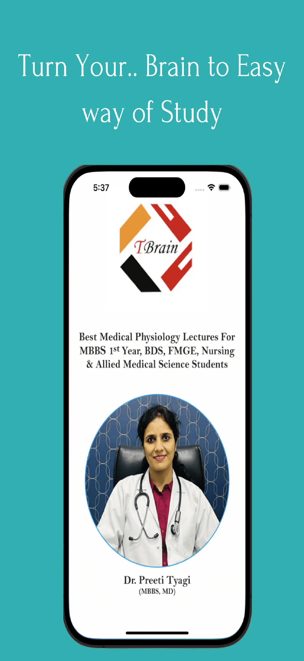 Turning Brain  Dr Preeti Tyagi | Indus Appstore | Screenshot