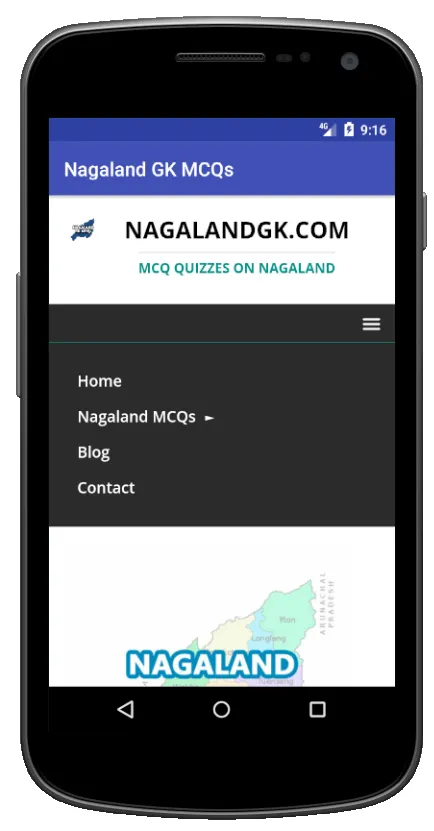 Nagaland GK MCQs | Indus Appstore | Screenshot