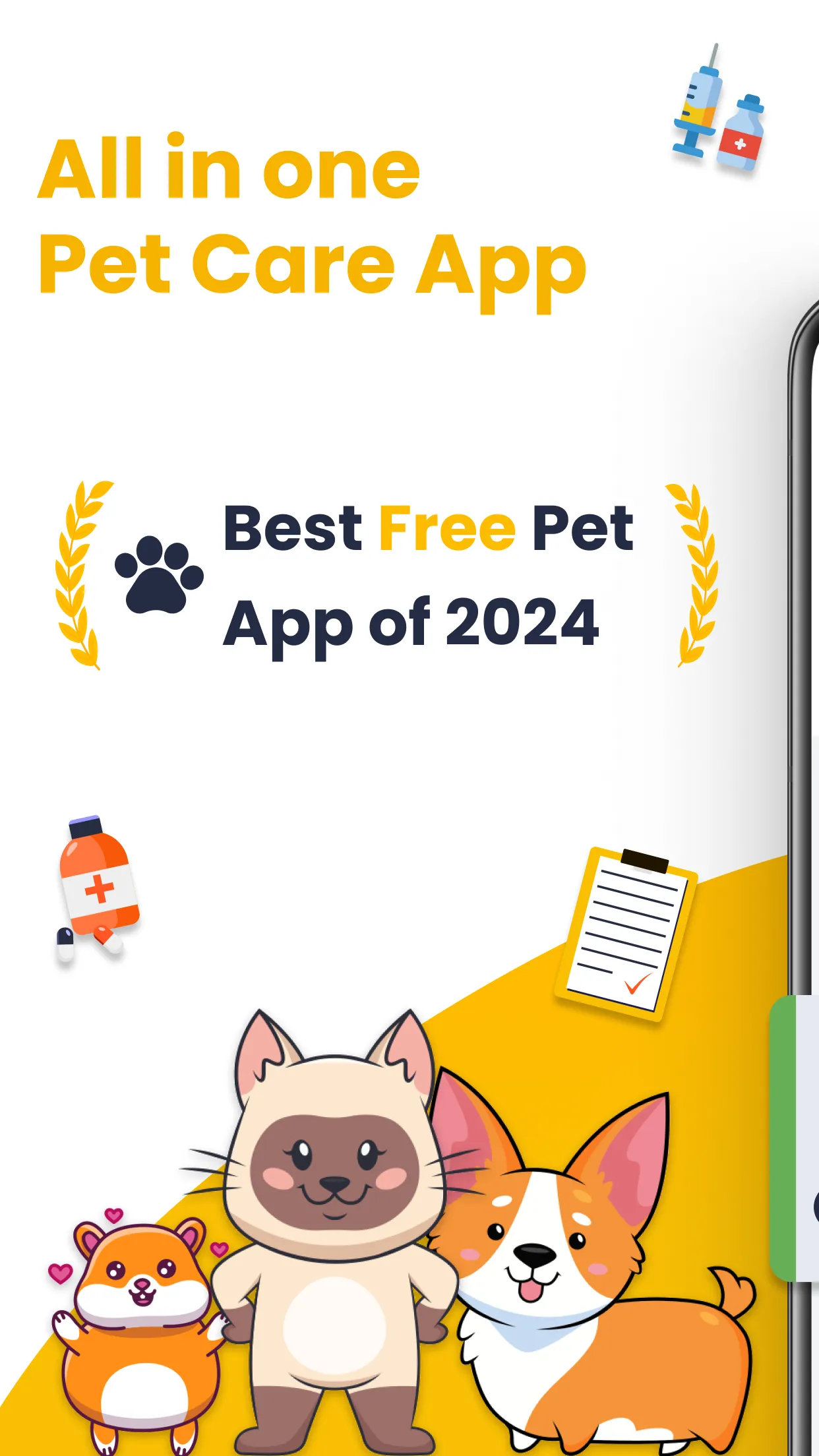 Pet Care Tracker - Dog Cat App | Indus Appstore | Screenshot