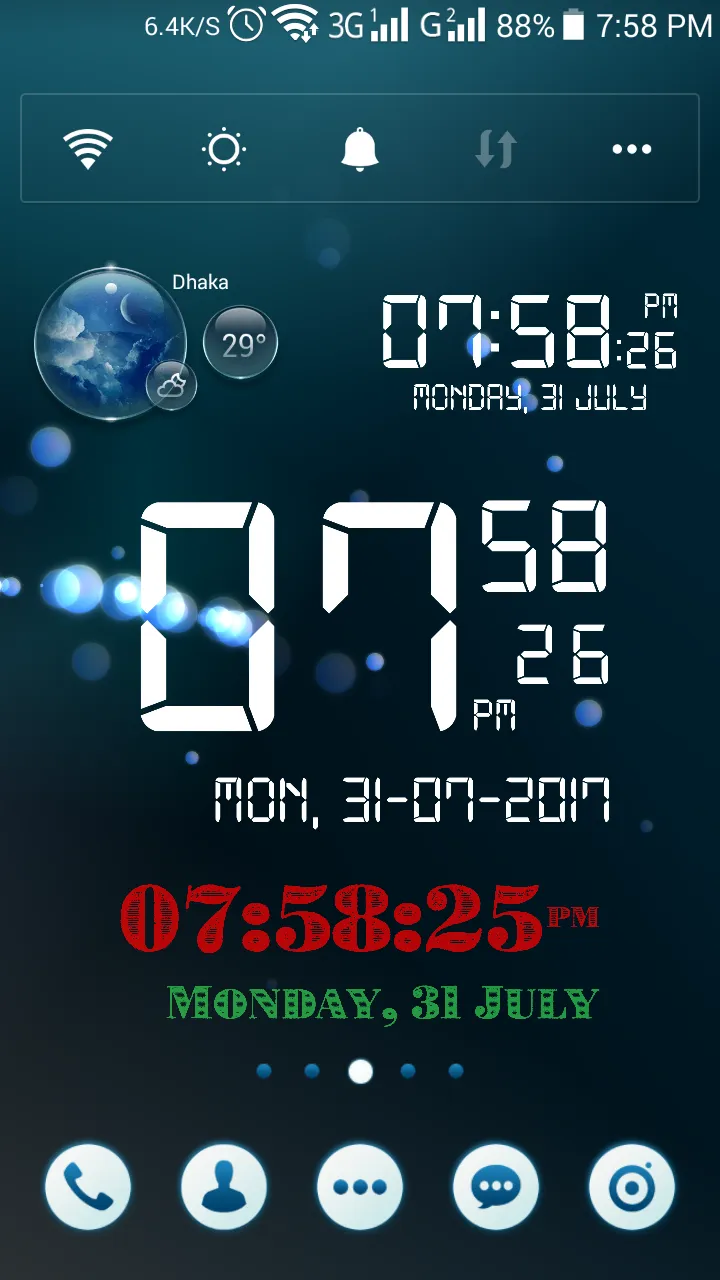 True Digital Clock | Indus Appstore | Screenshot