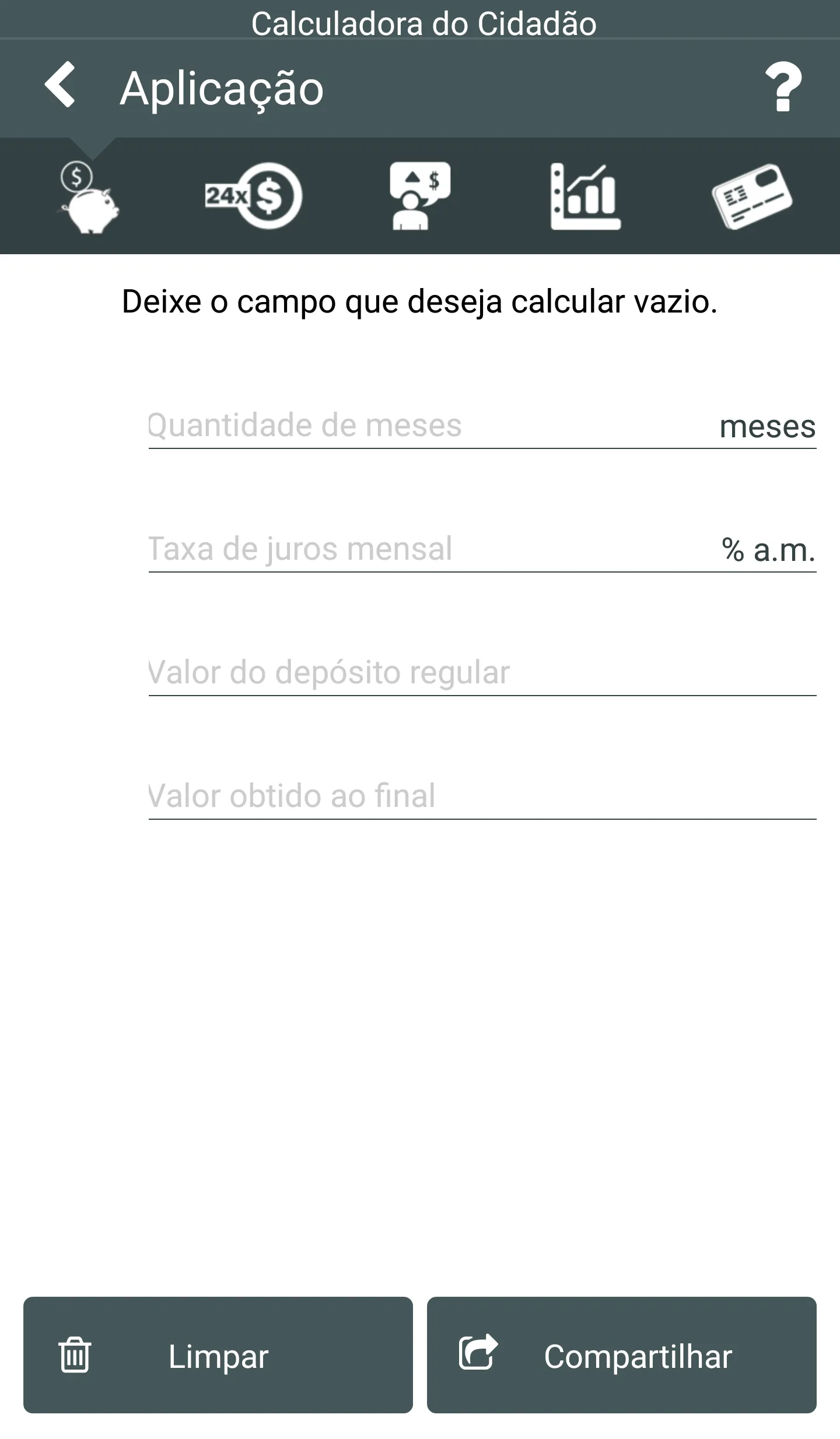 Calculadora do Cidadão | Indus Appstore | Screenshot