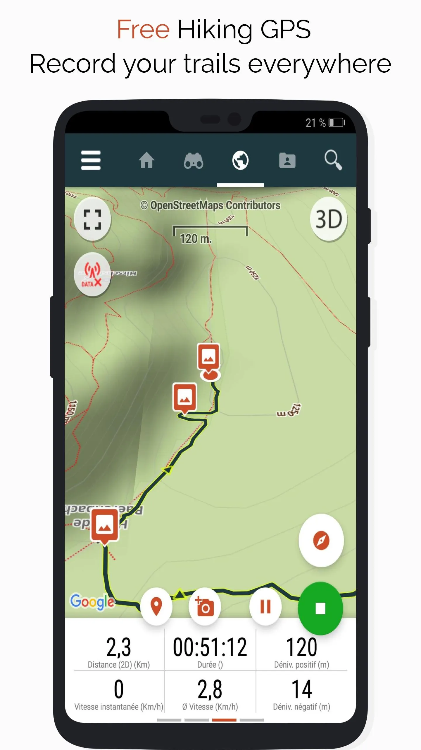 SityTrail hiking trail GPS | Indus Appstore | Screenshot