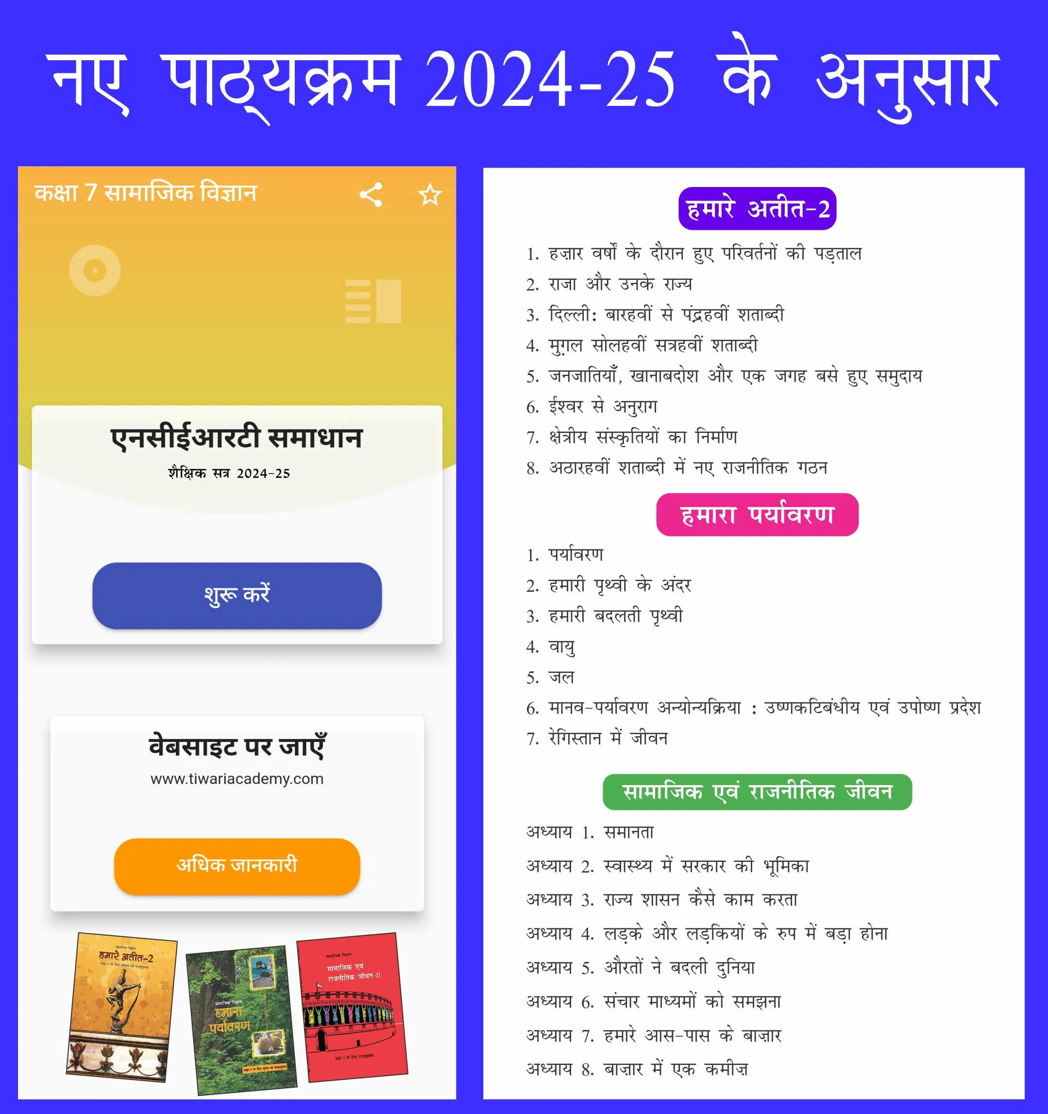 Class 7 Social Guide in Hindi | Indus Appstore | Screenshot