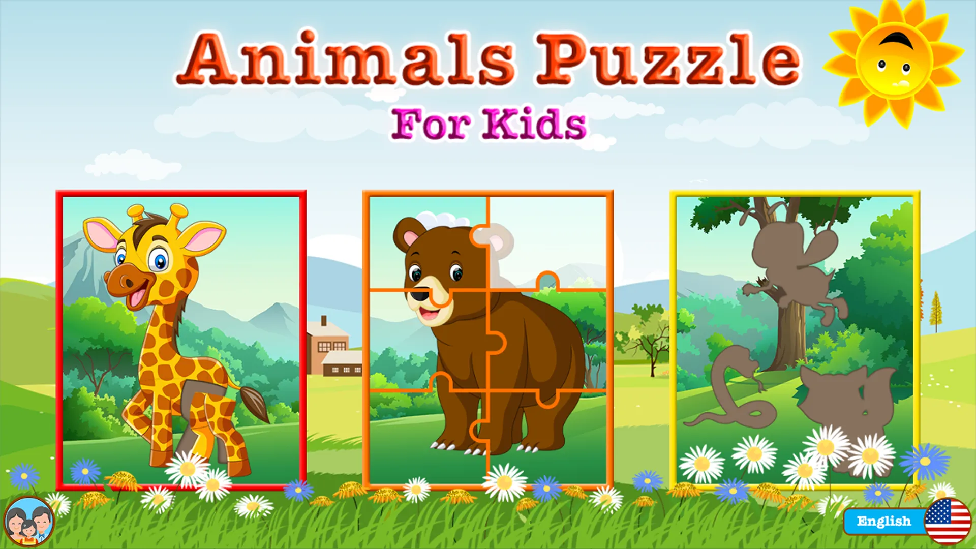 Animals Puzzle Game for Kids | Indus Appstore | Screenshot