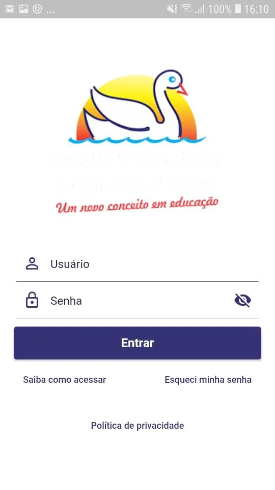 Escola EV. Lago Dos Cisnes | Indus Appstore | Screenshot