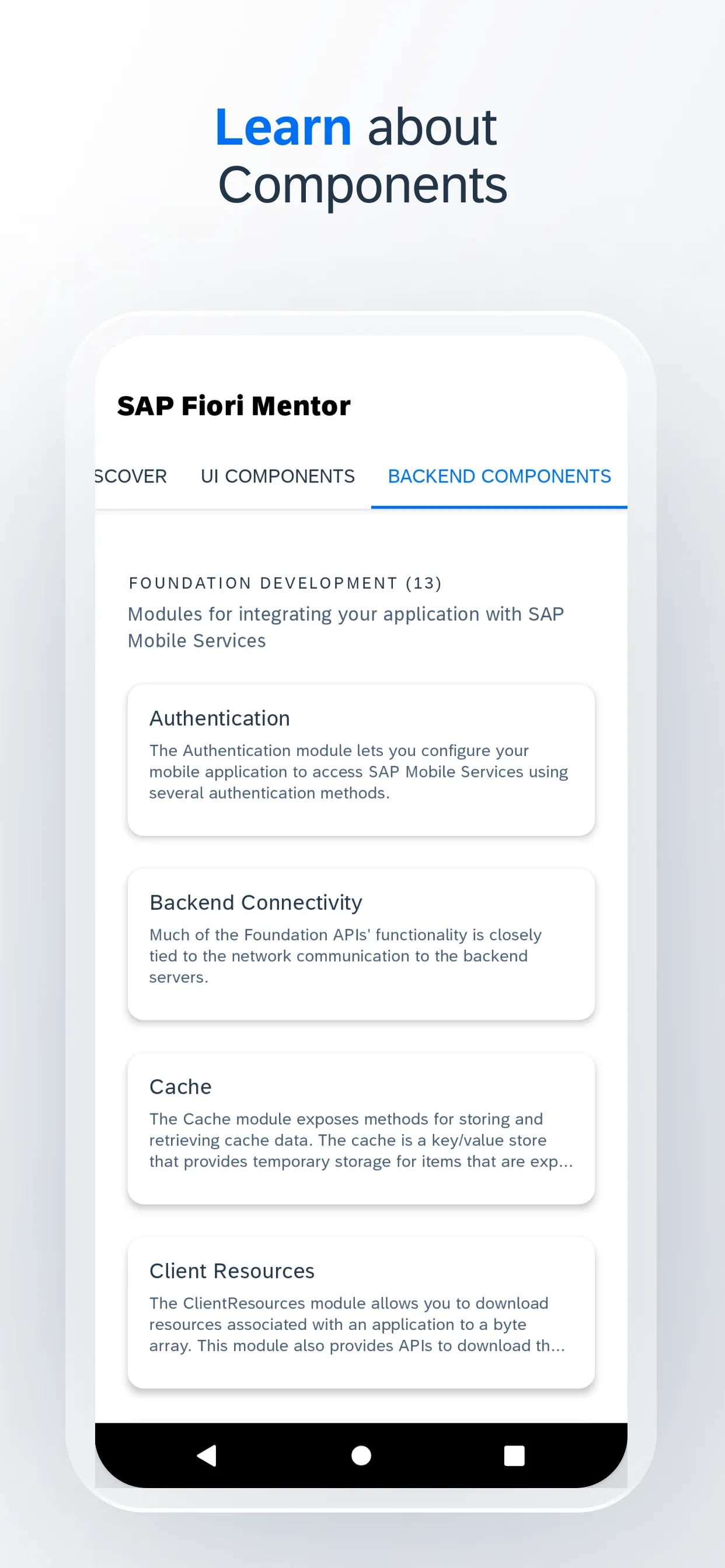 SAP Fiori Mentor | Indus Appstore | Screenshot