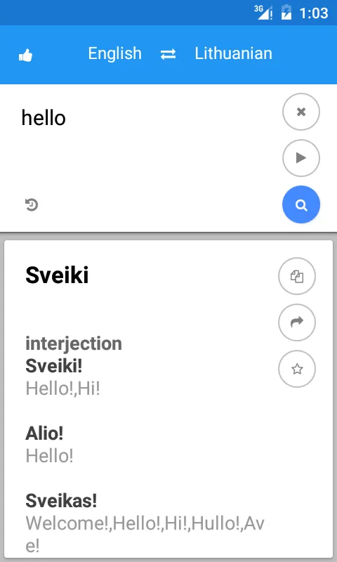 Lithuanian English Translate | Indus Appstore | Screenshot