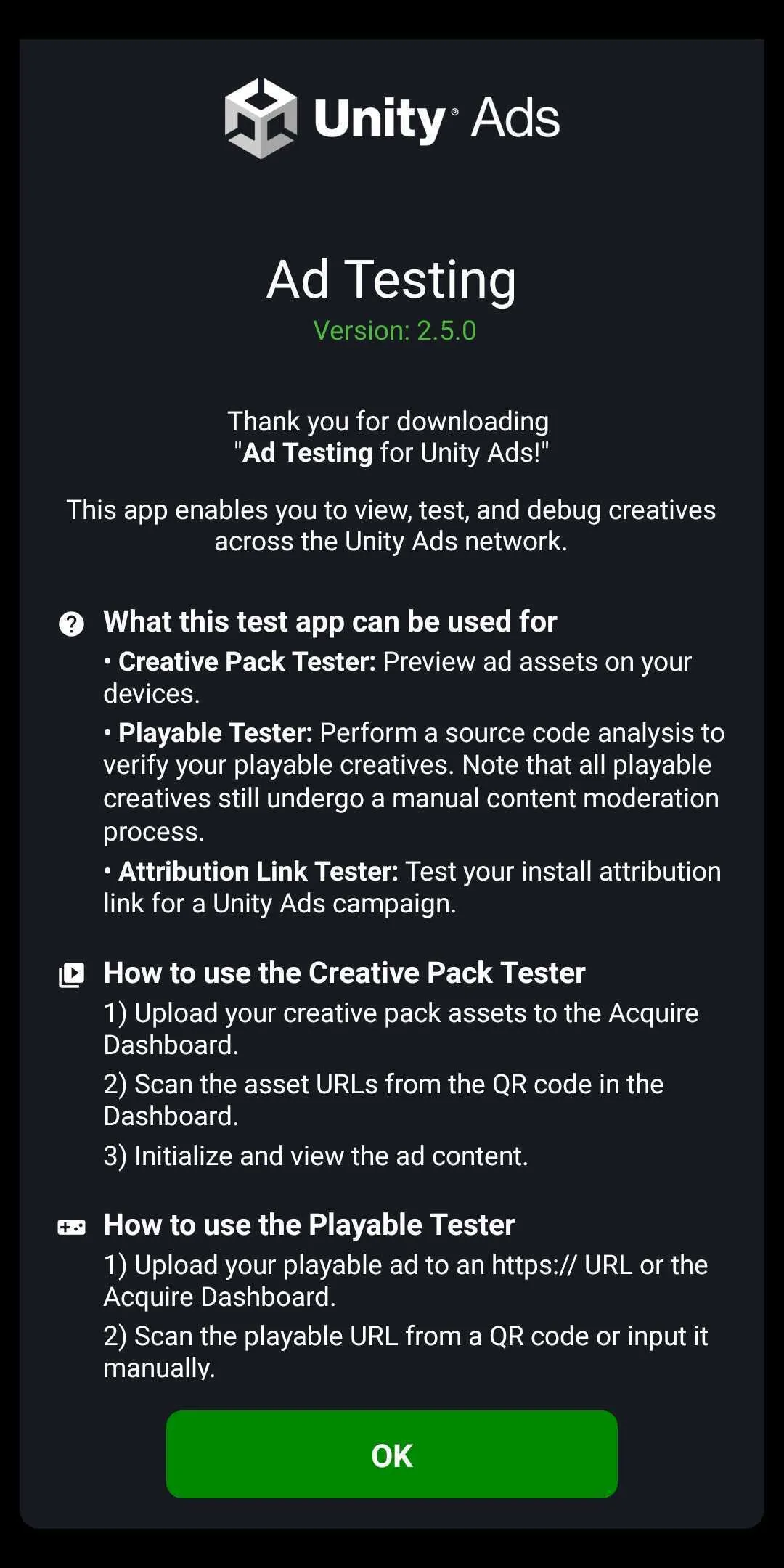 Ad Testing for Unity Ads | Indus Appstore | Screenshot