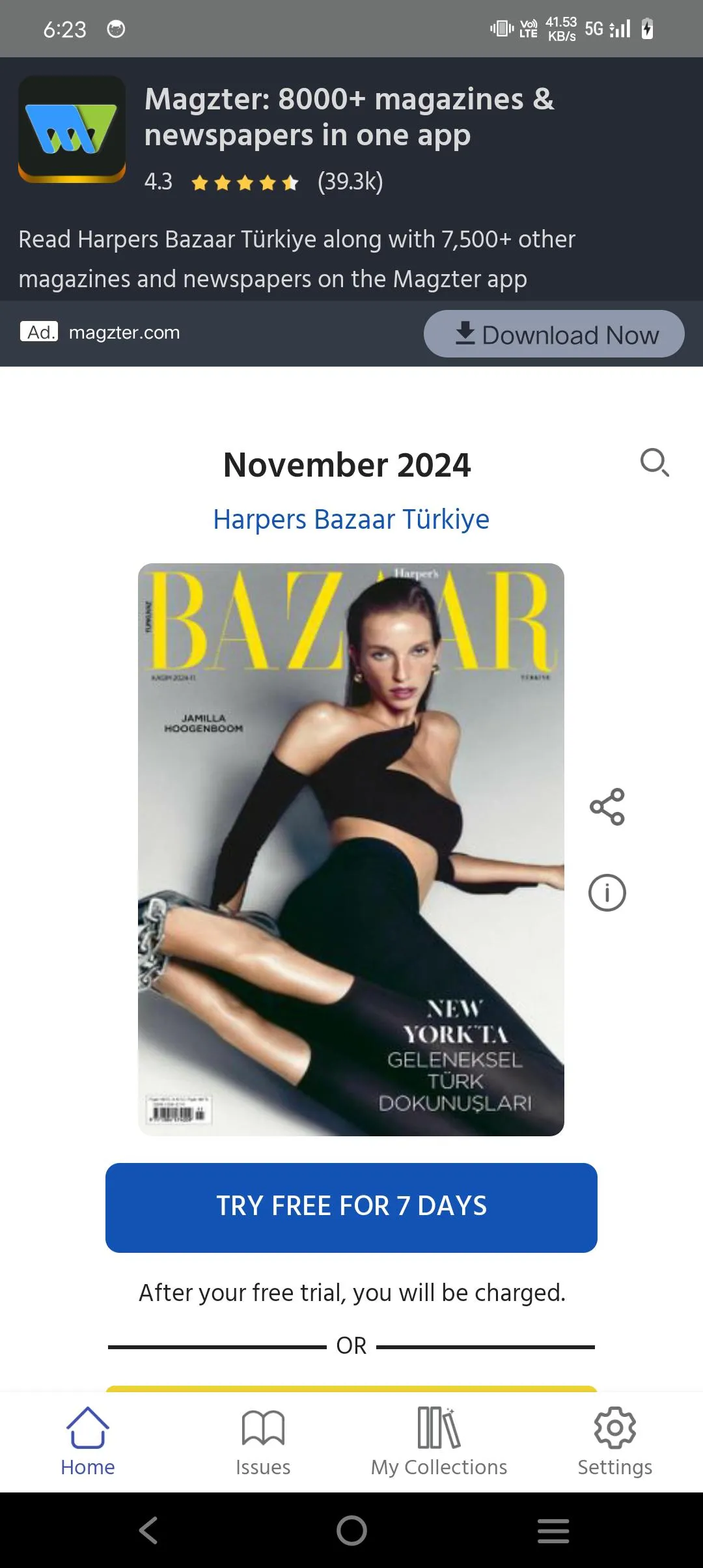 Harper's Bazaar Türkiye | Indus Appstore | Screenshot