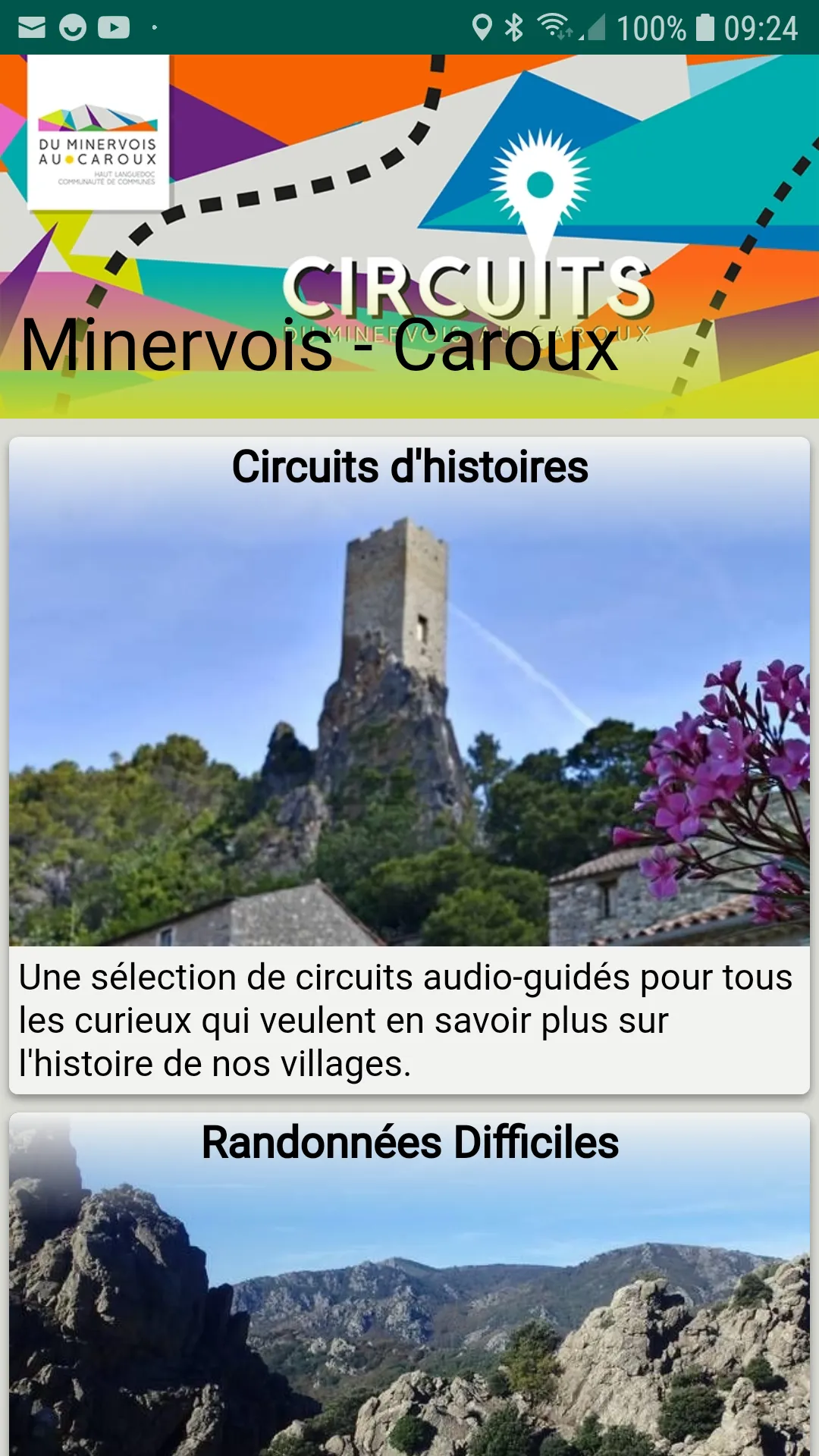 Circuits Minervois au Caroux | Indus Appstore | Screenshot