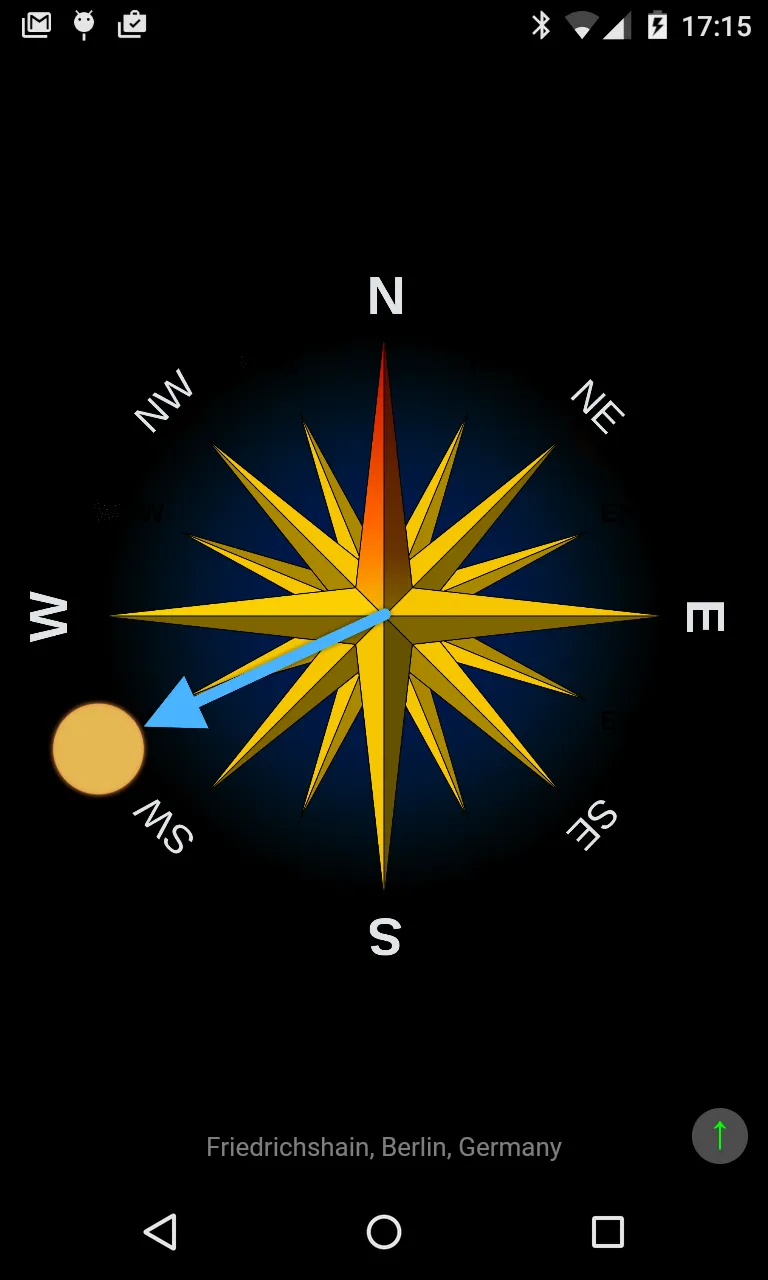 Sun Compass Lite | Indus Appstore | Screenshot