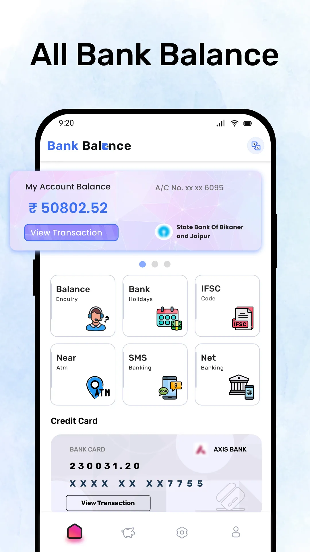 Bank Balance Check & Passbook | Indus Appstore | Screenshot