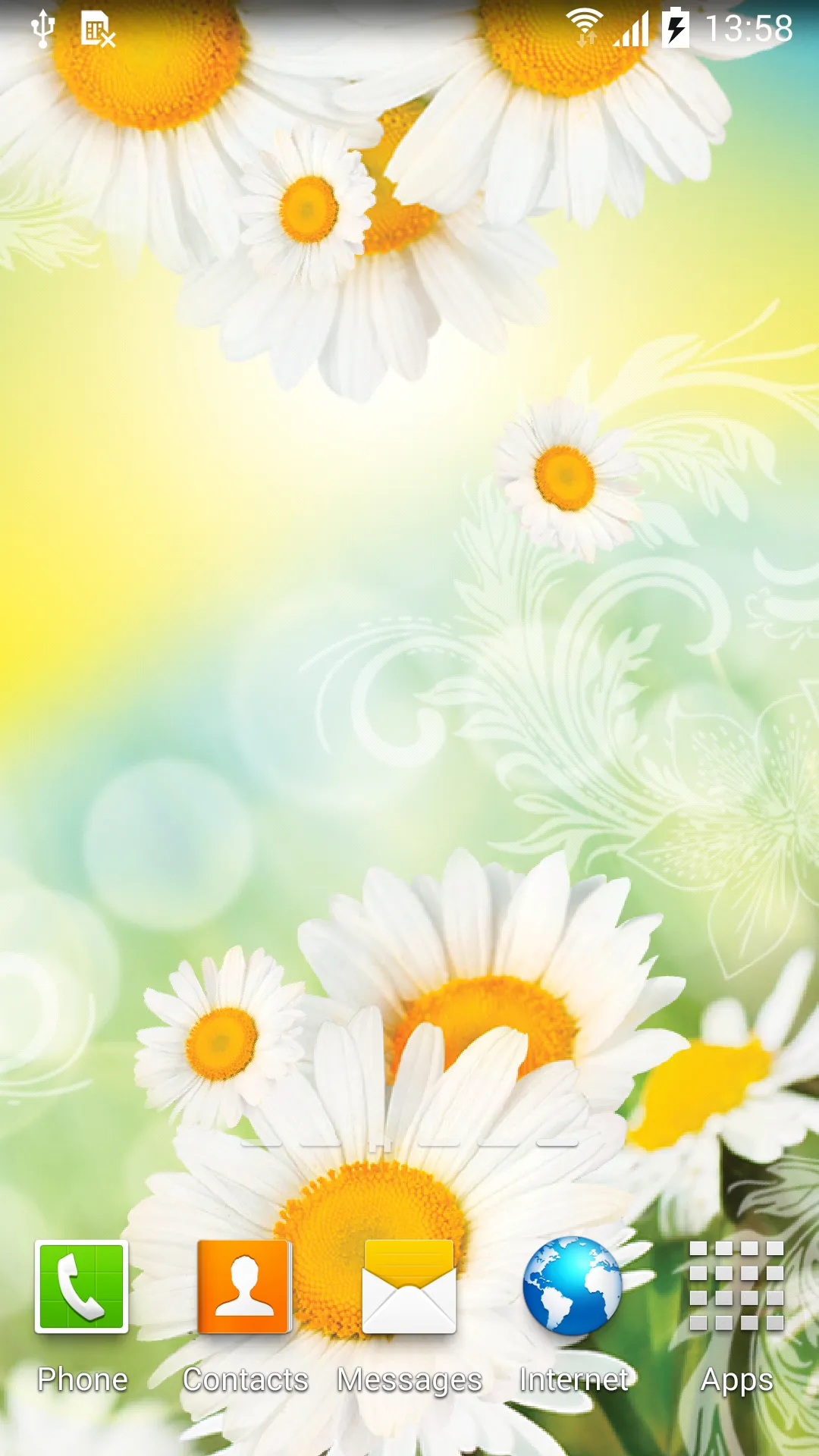 Daisies Live Wallpaper | Indus Appstore | Screenshot