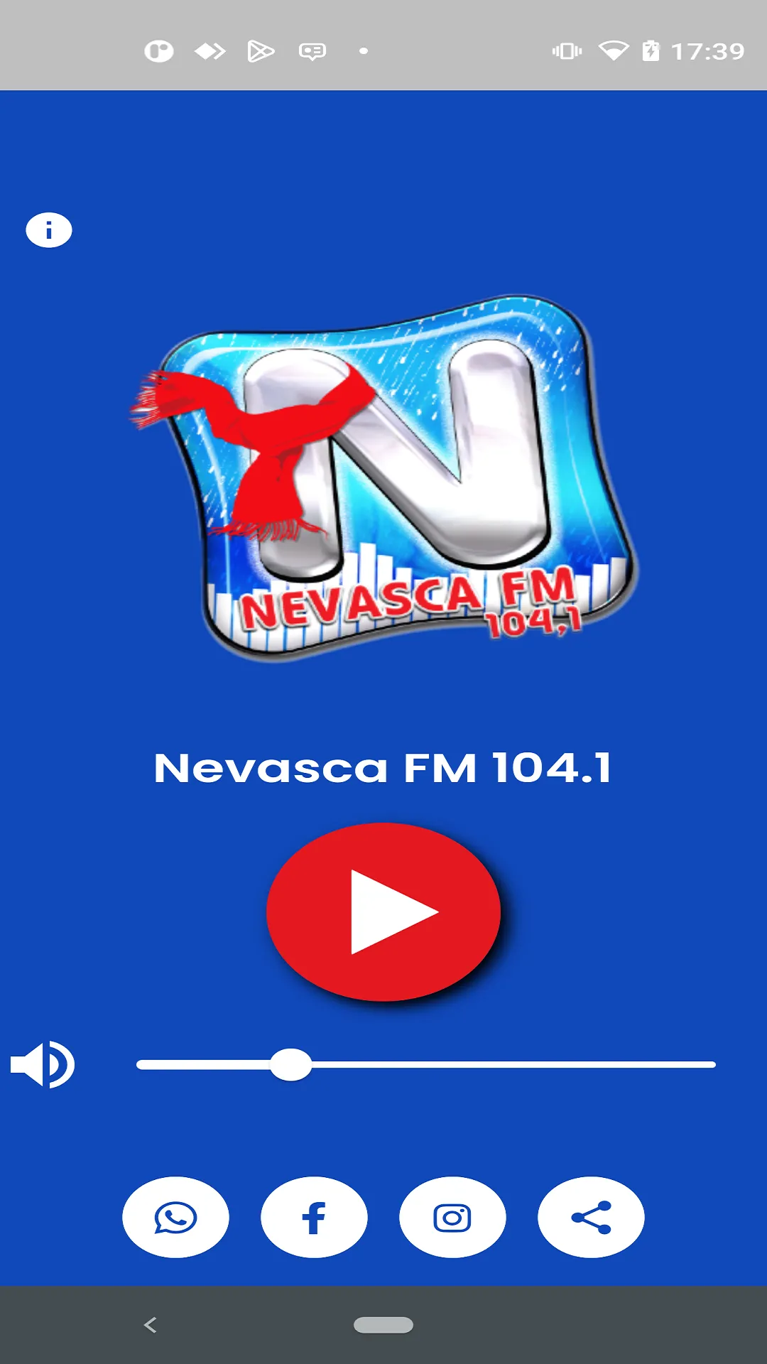 Nevasca FM | Indus Appstore | Screenshot