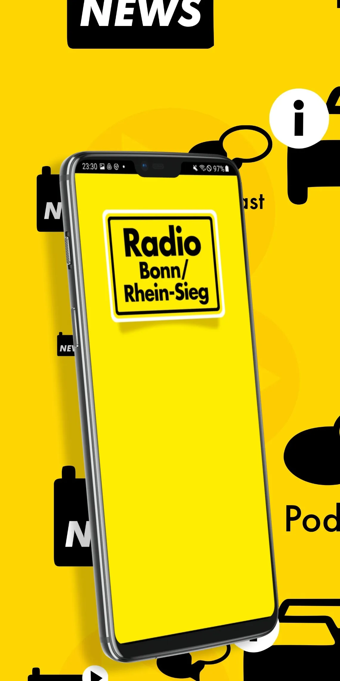 Radio Bonn/Rhein-Sieg | Indus Appstore | Screenshot