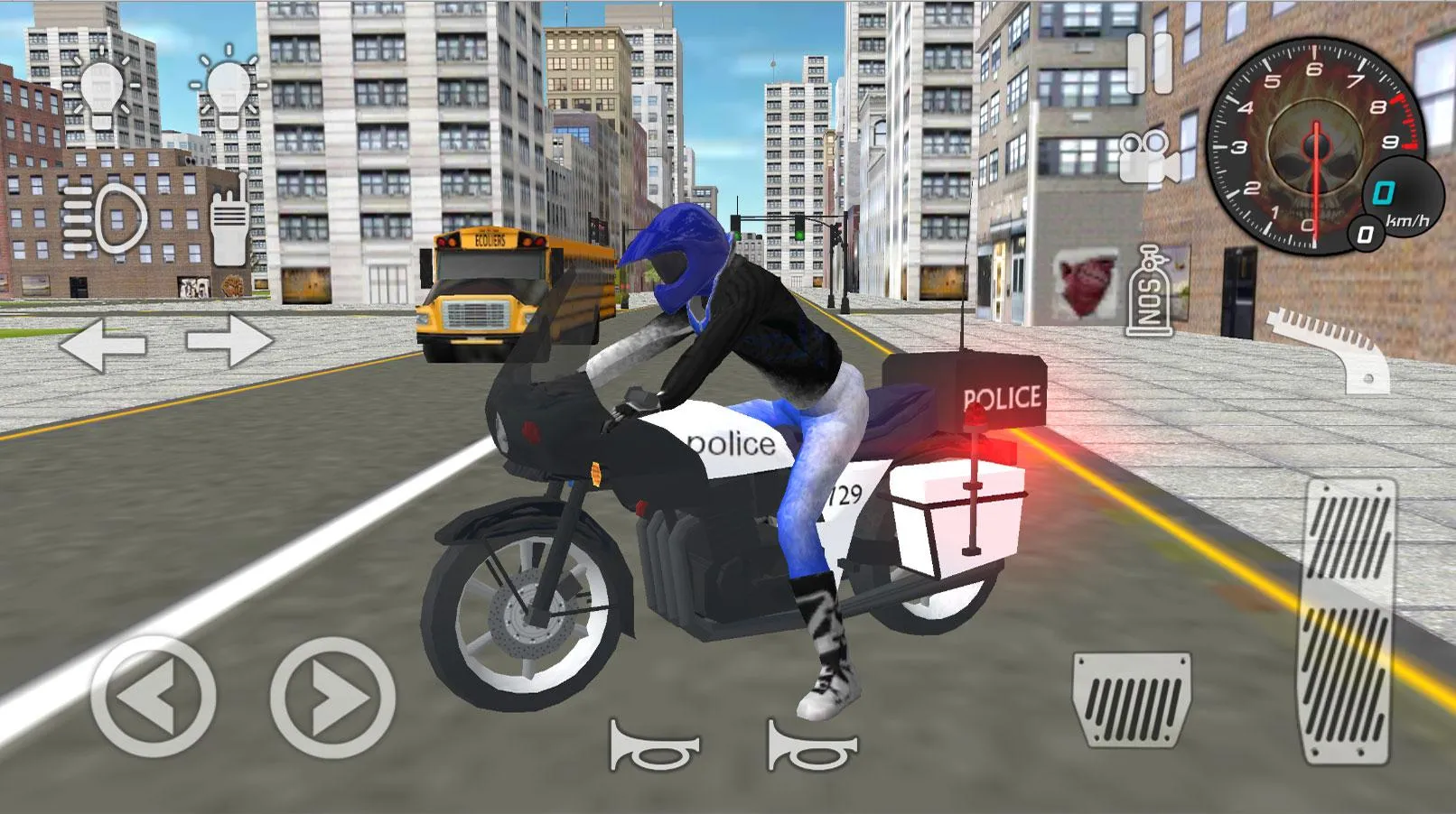 Police Motorbike Simulator | Indus Appstore | Screenshot