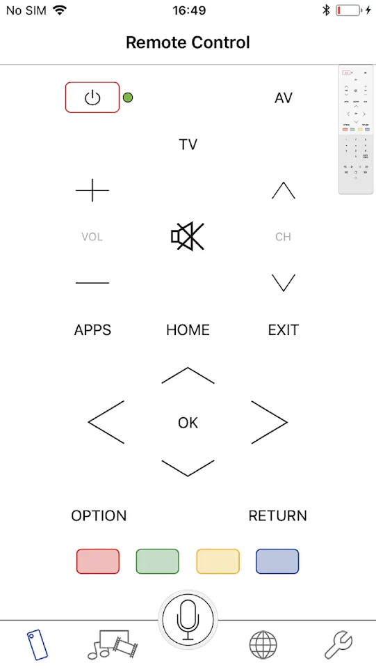 Panasonic TV Remote 3 | Indus Appstore | Screenshot