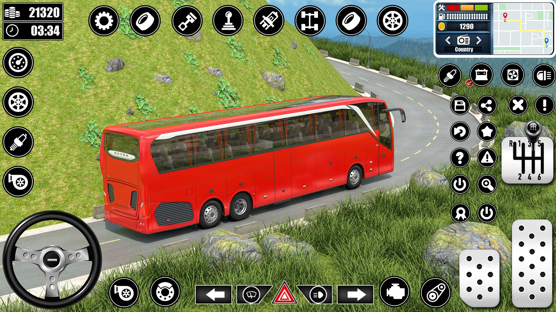 Coach Bus Driving Simulator | Indus Appstore | Screenshot