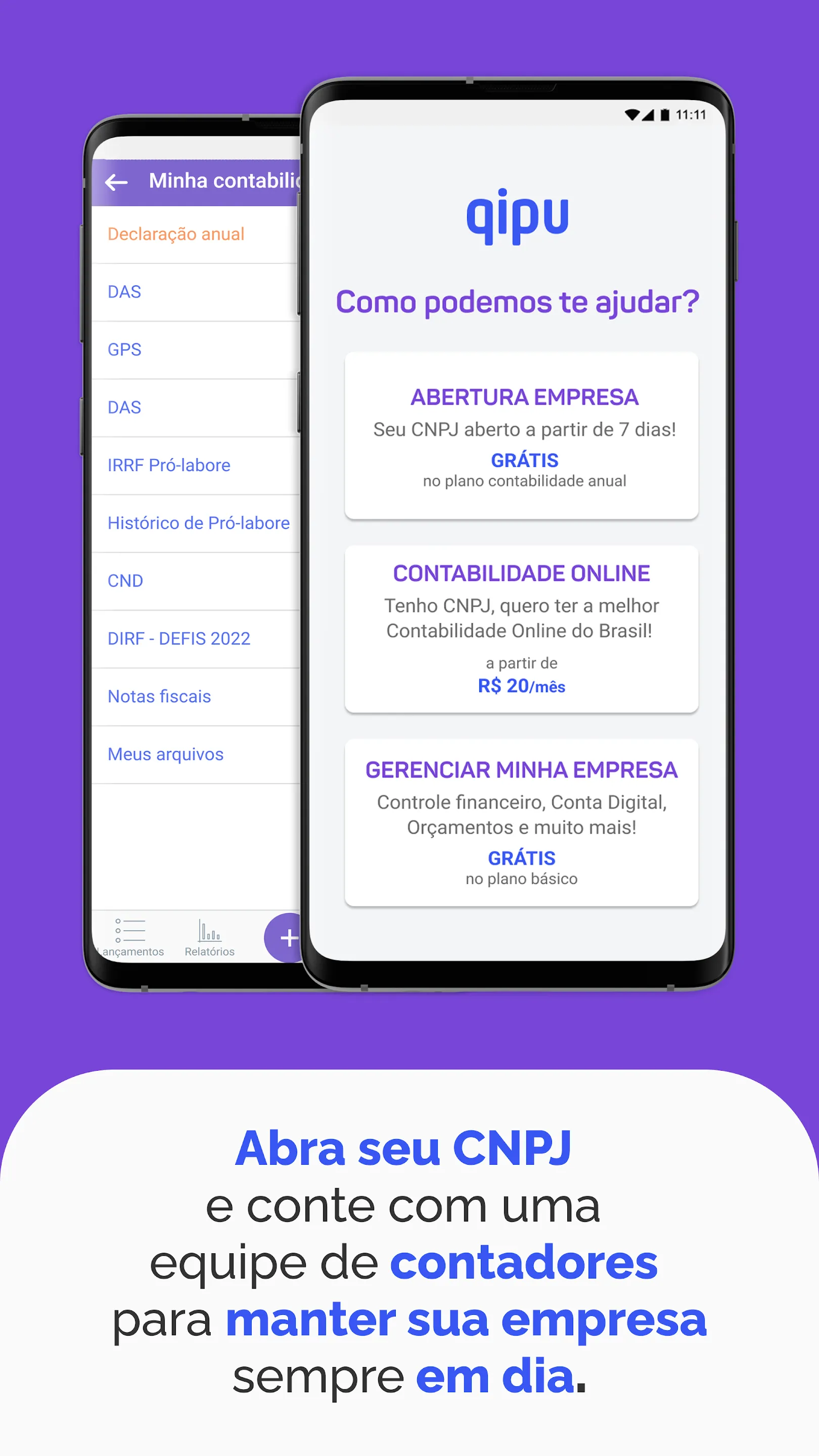 NFSe e Contabilidade Qipu | Indus Appstore | Screenshot