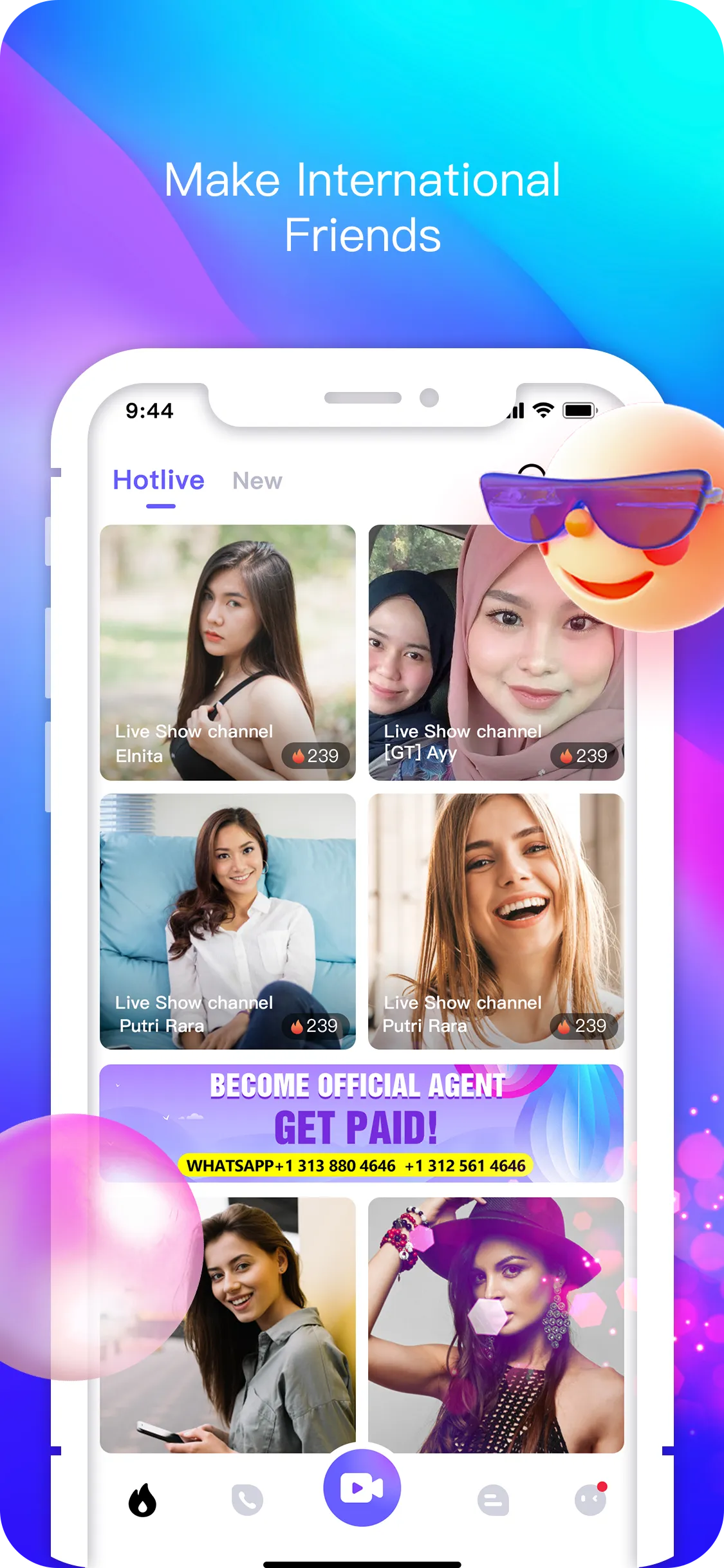 ACE LIVE - Go live  Video Chat | Indus Appstore | Screenshot