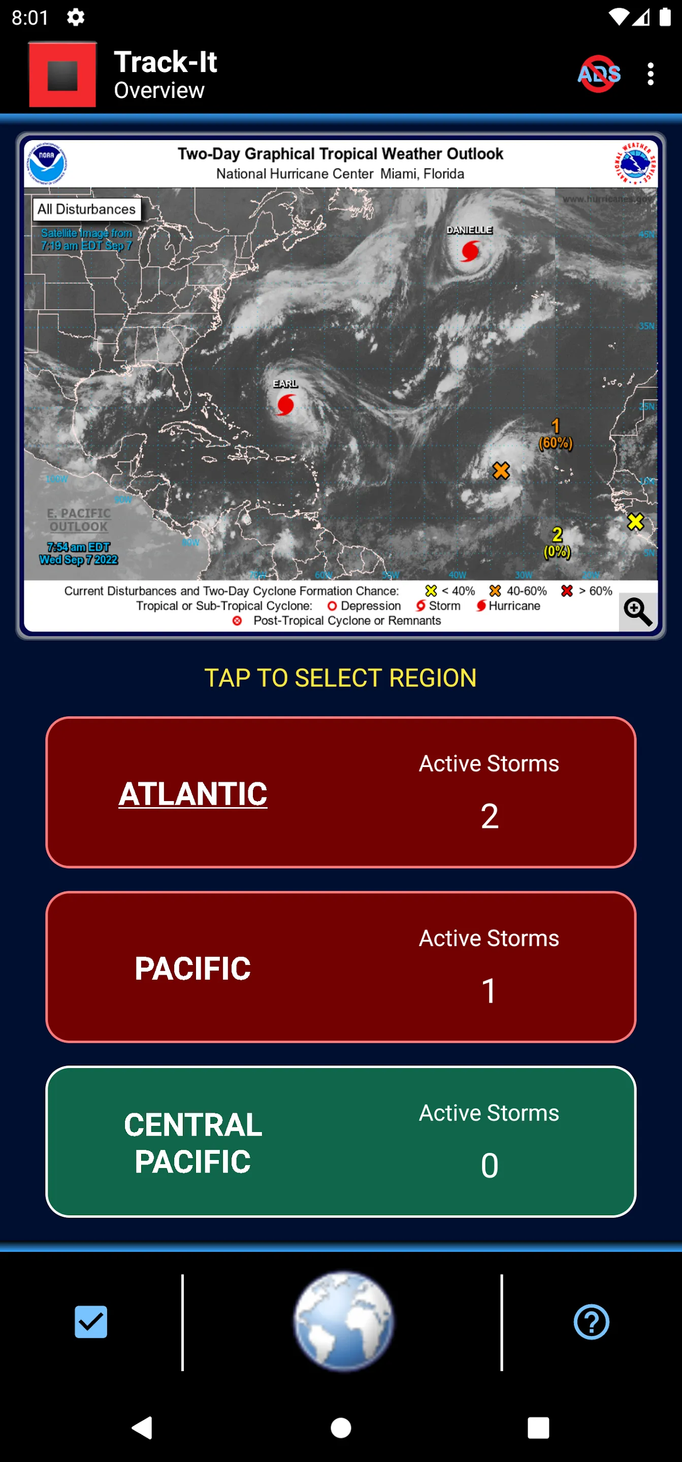 Track-It for Hurricanes | Indus Appstore | Screenshot