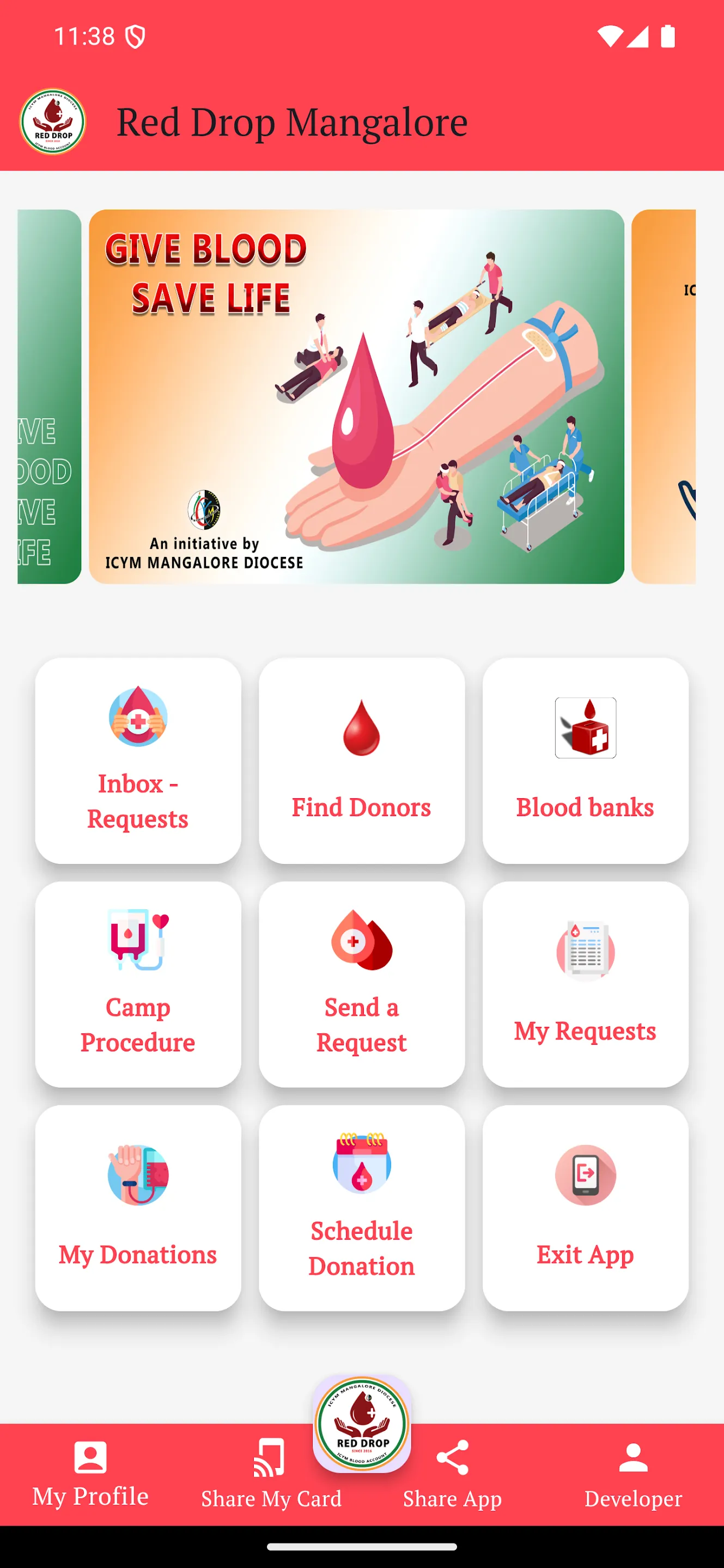 Red Drop Mangalore | Indus Appstore | Screenshot