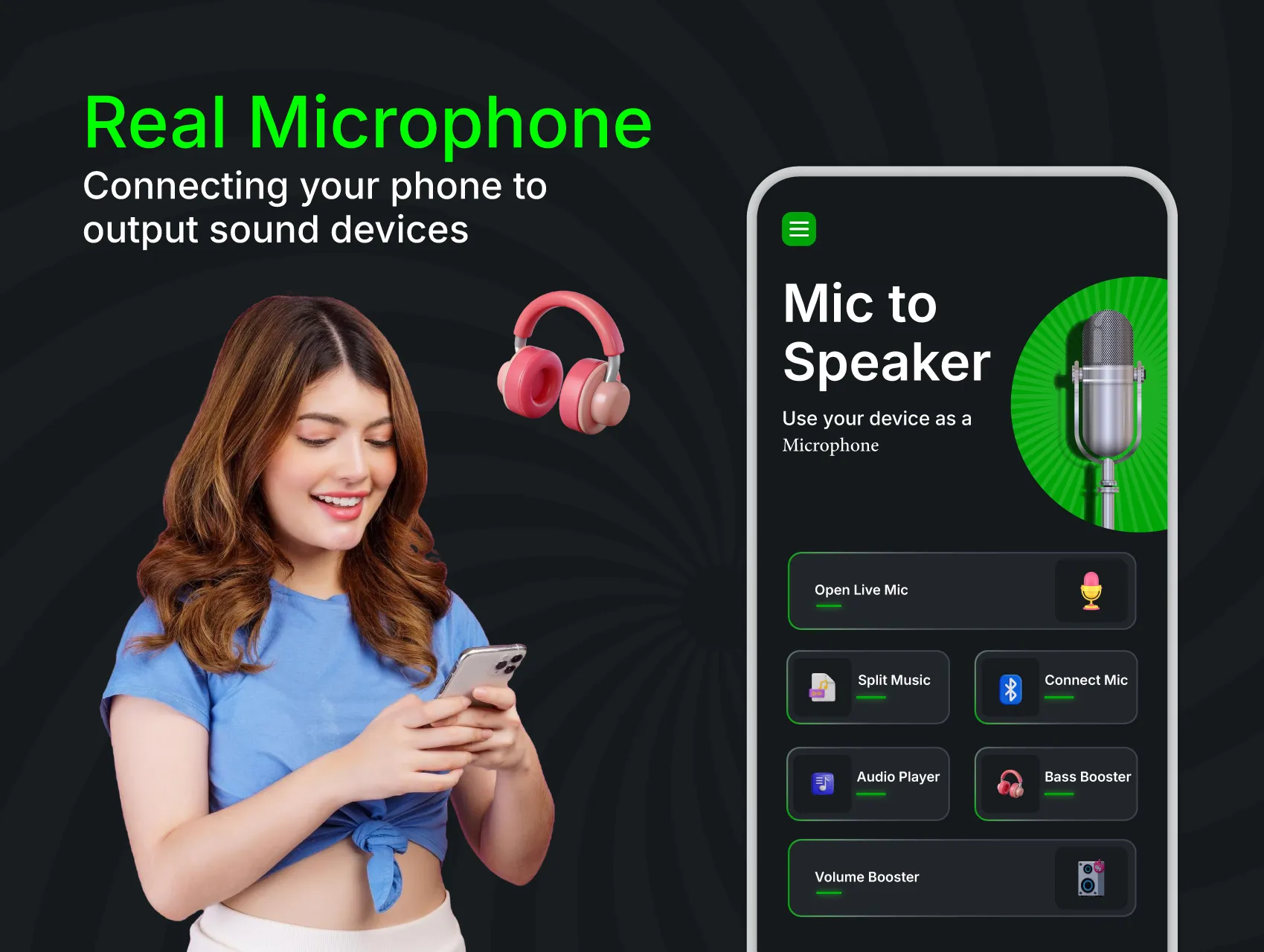 Mic to Speaker Bluetooth Mic | Indus Appstore | Screenshot