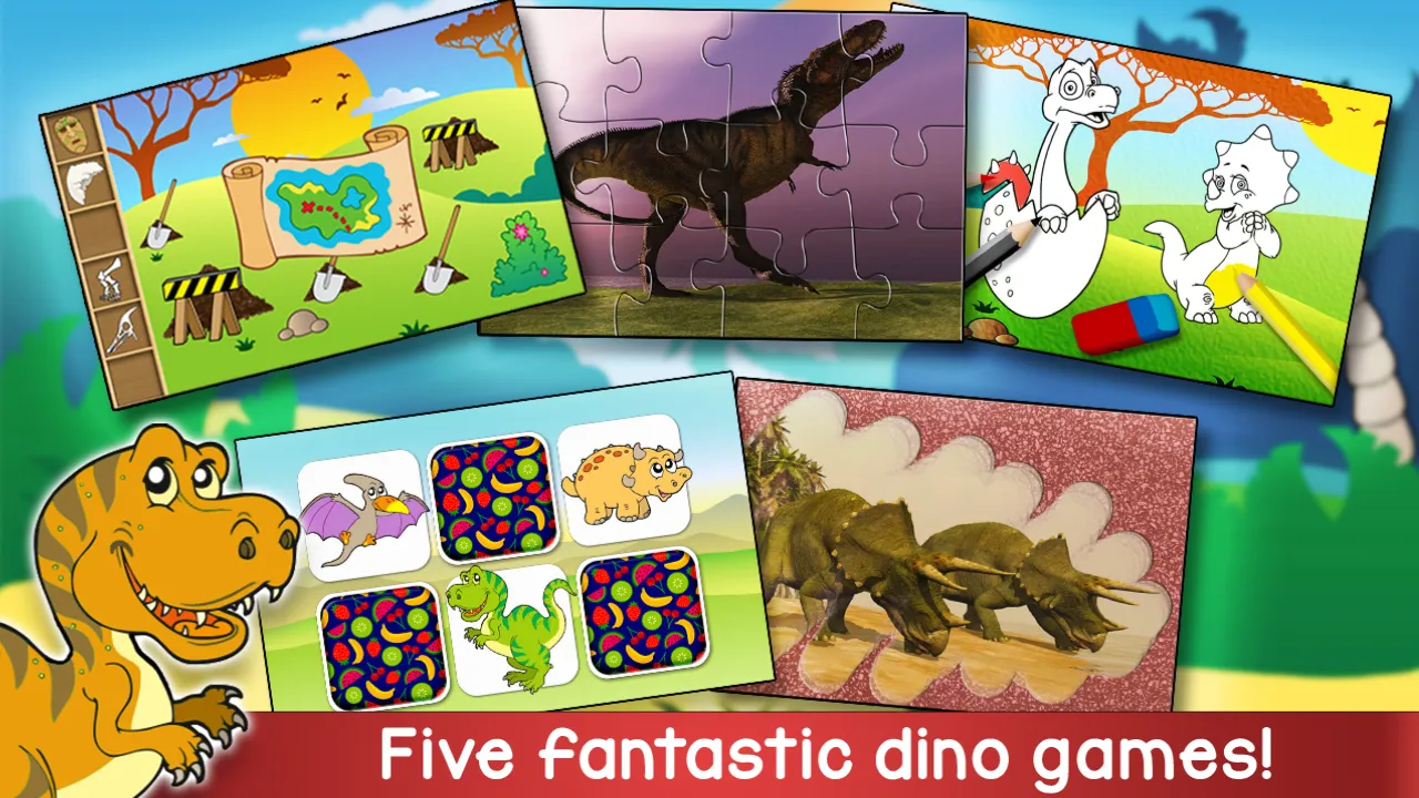 Kids Dinosaur Adventure Game | Indus Appstore | Screenshot