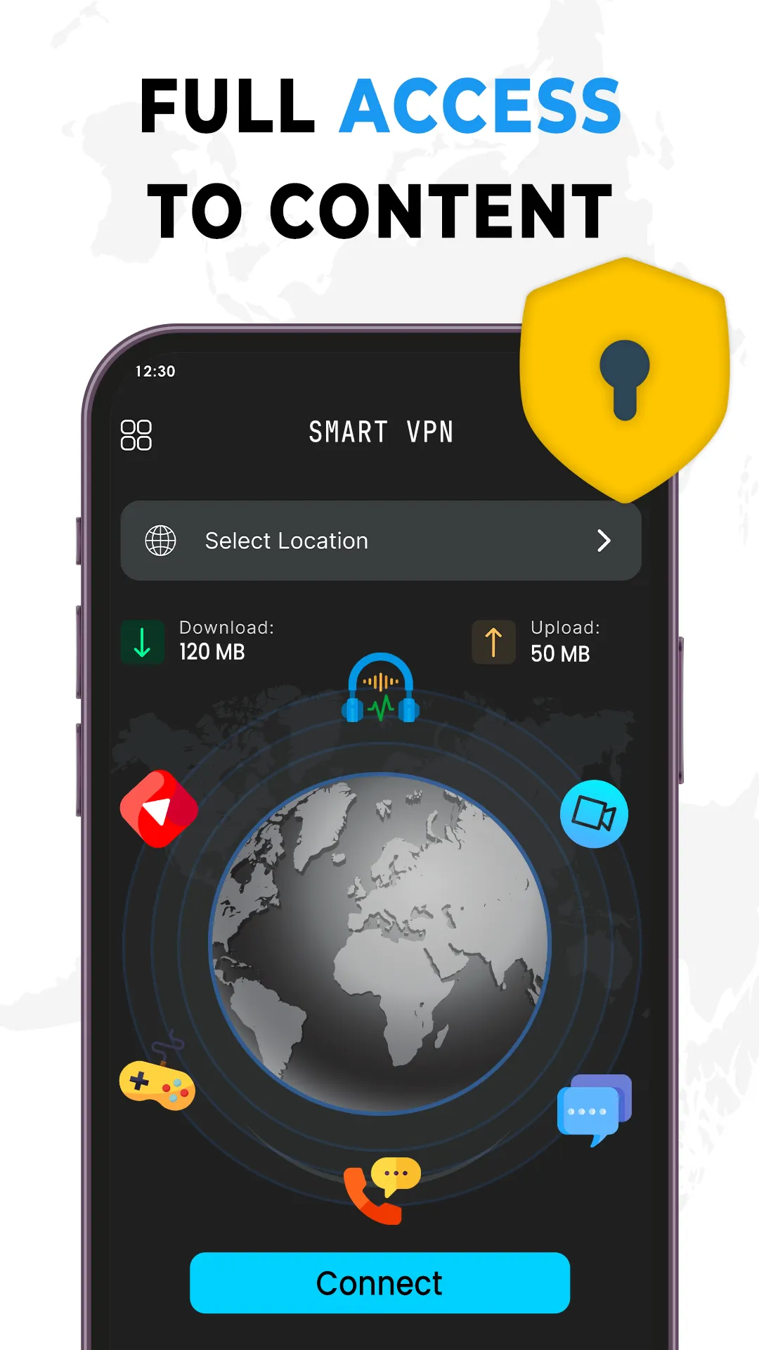Smart VPN - Fast & Secure VPN | Indus Appstore | Screenshot