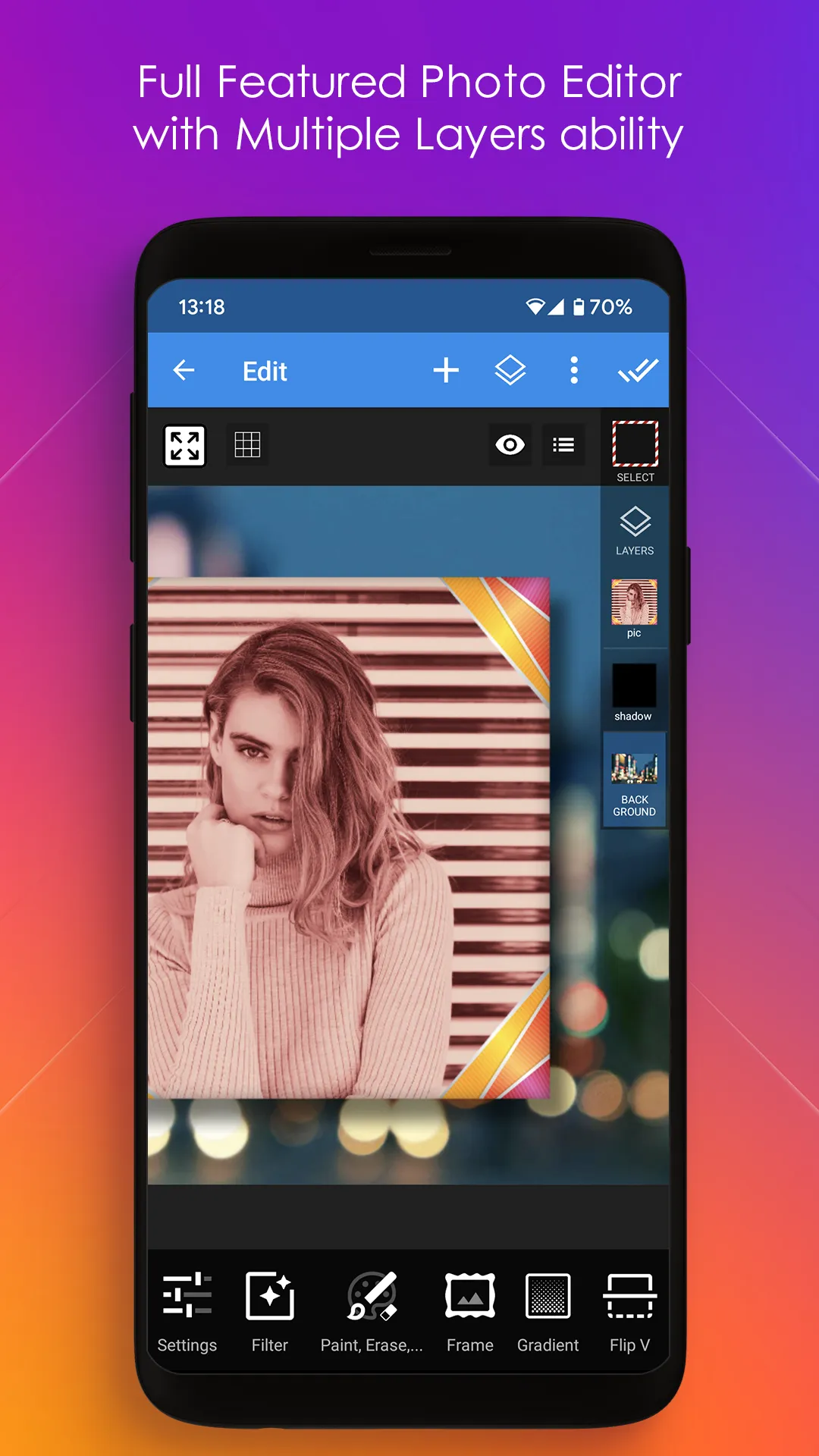 Multi Layer - Photo Editor | Indus Appstore | Screenshot