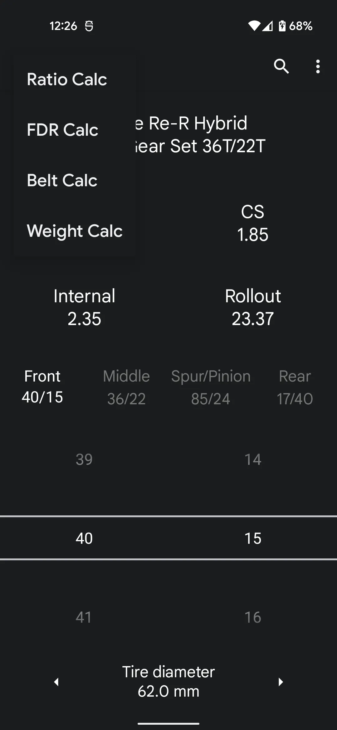 RC Calc | Indus Appstore | Screenshot