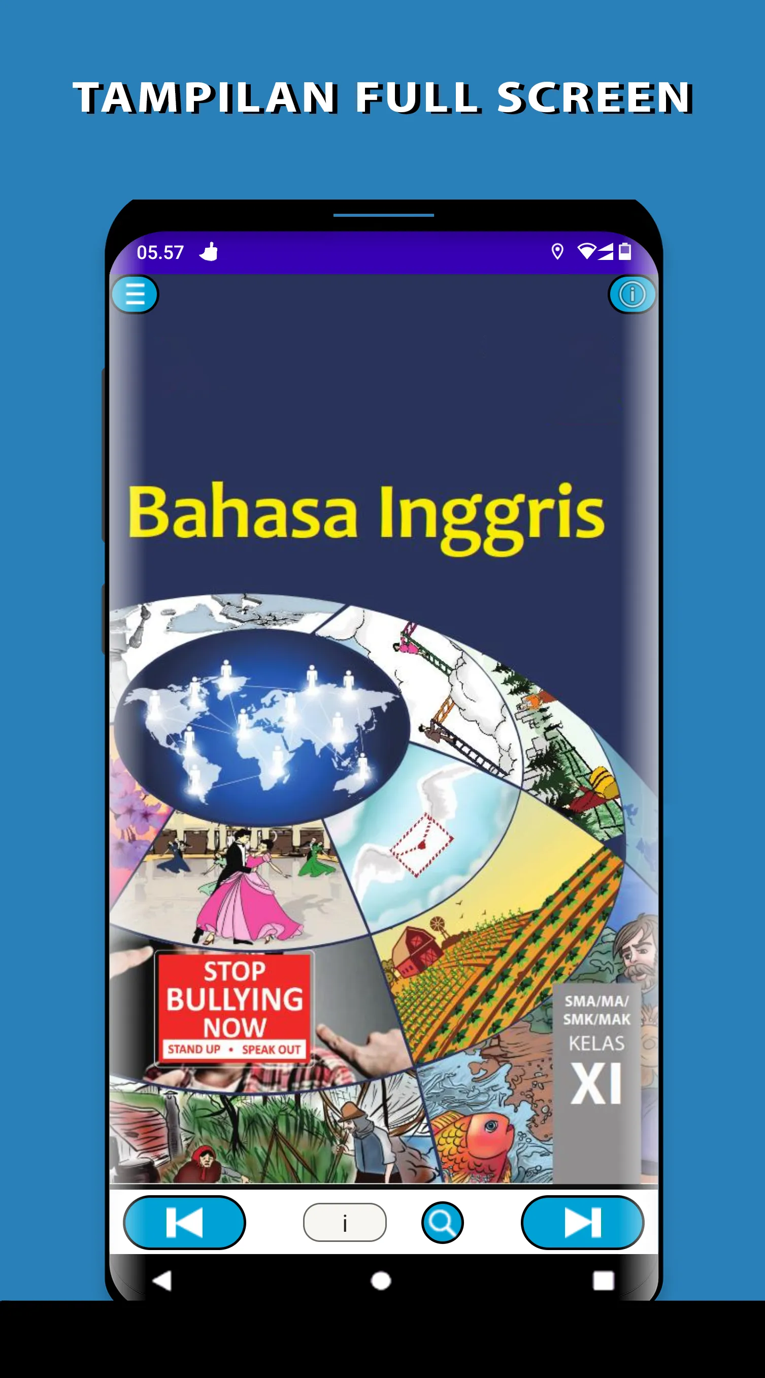 Bahasa Inggris 11 Kur 2013 | Indus Appstore | Screenshot